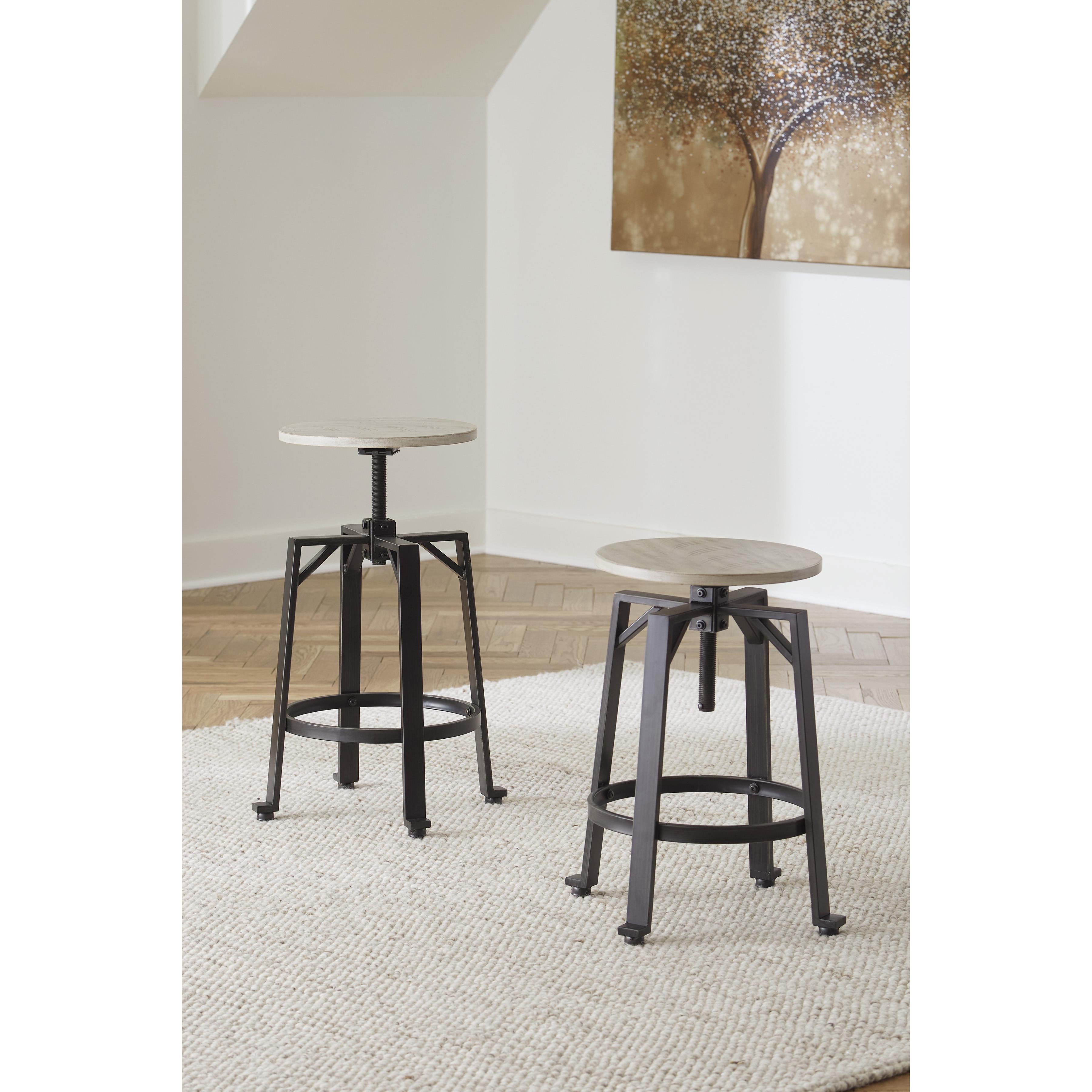 Signature Design by Ashley Karisslyn D336-024 Swivel Stool - Image 2