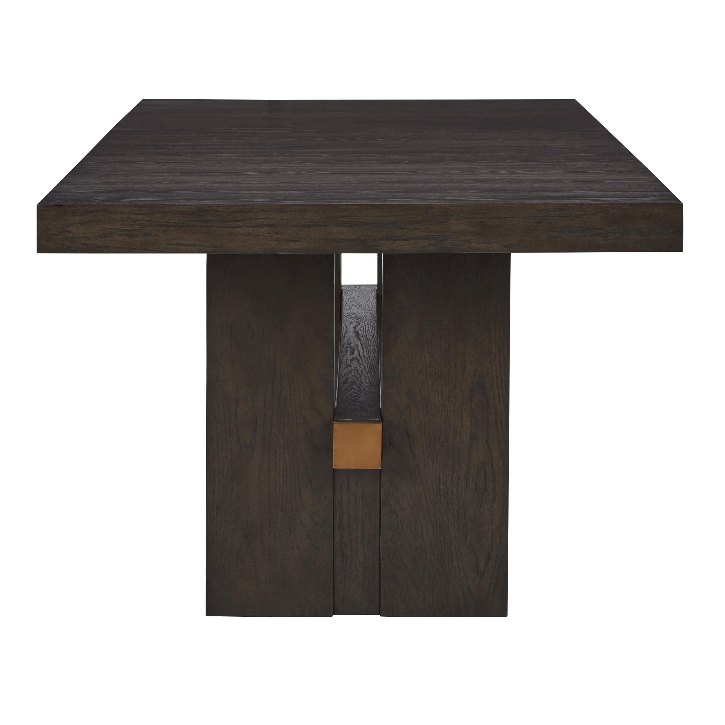 Signature Design by Ashley Burkhaus D984-45 Rectangular Dining Room Extension Table - Image 3