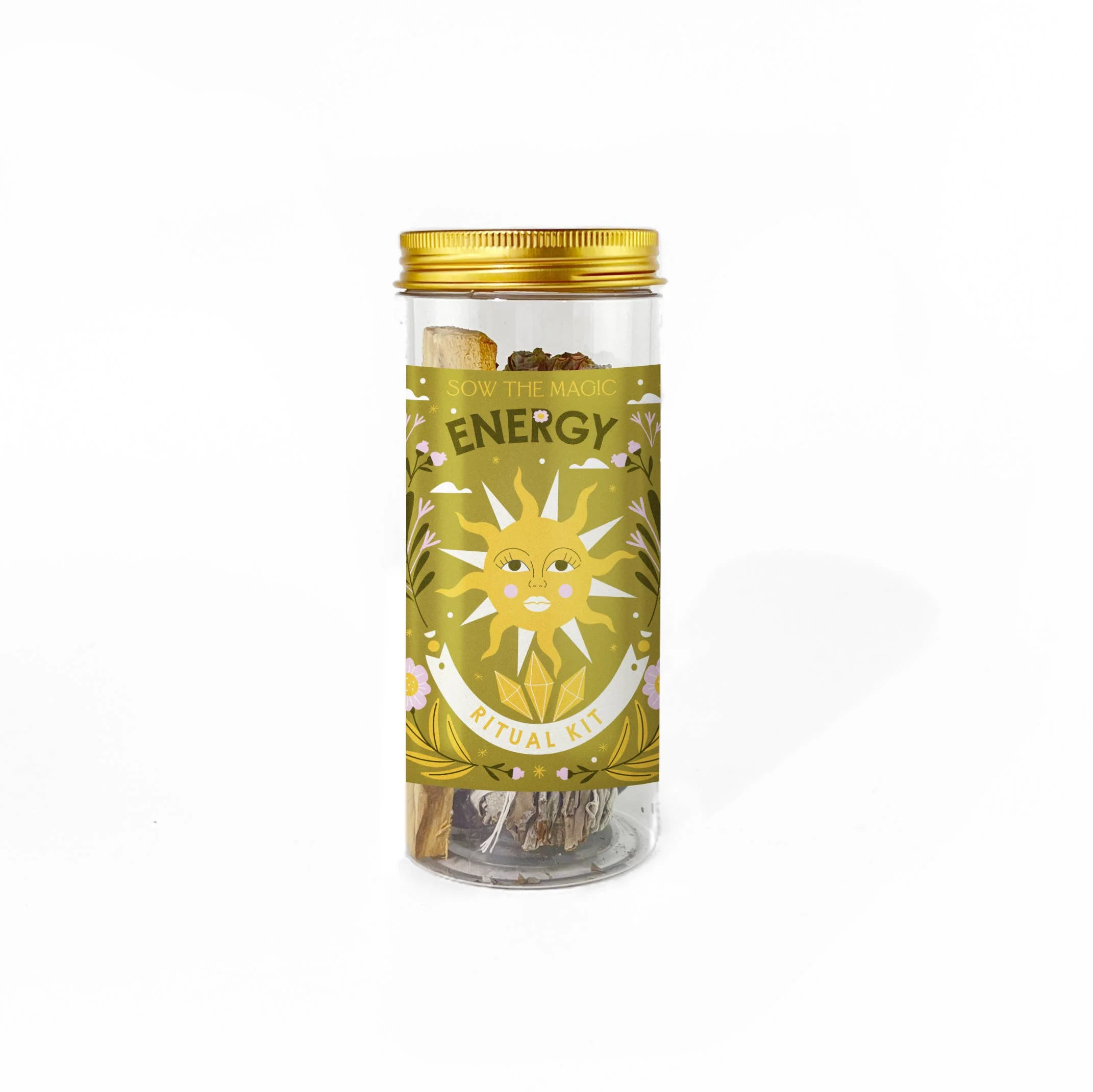Energy Ritual Kit with Aventurine, Palo Santo + Sage - Image 1