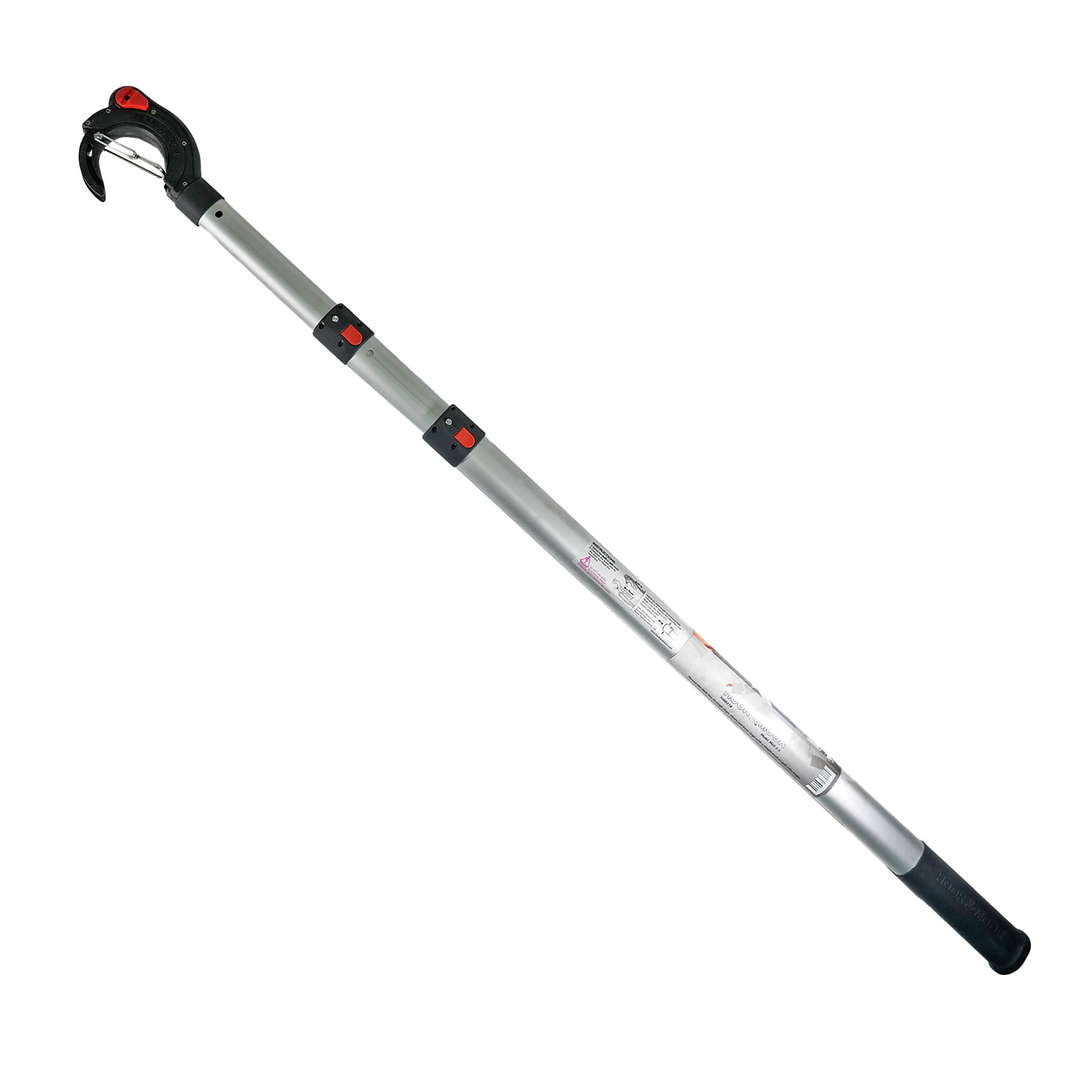 Hook & Moor Telescoping Boat Hook – 60mm Carbon Head