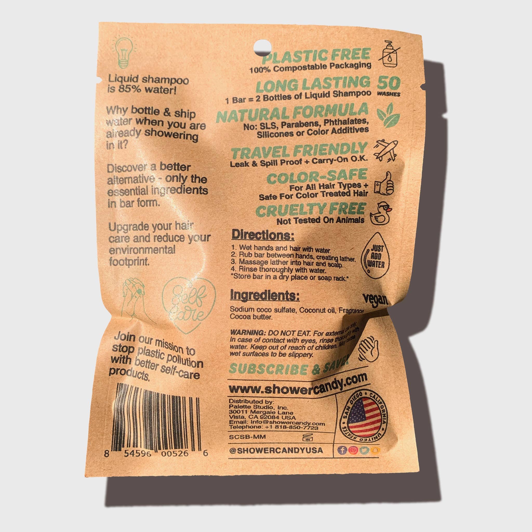 Moroccan Mint Shampoo Bar - Image 2