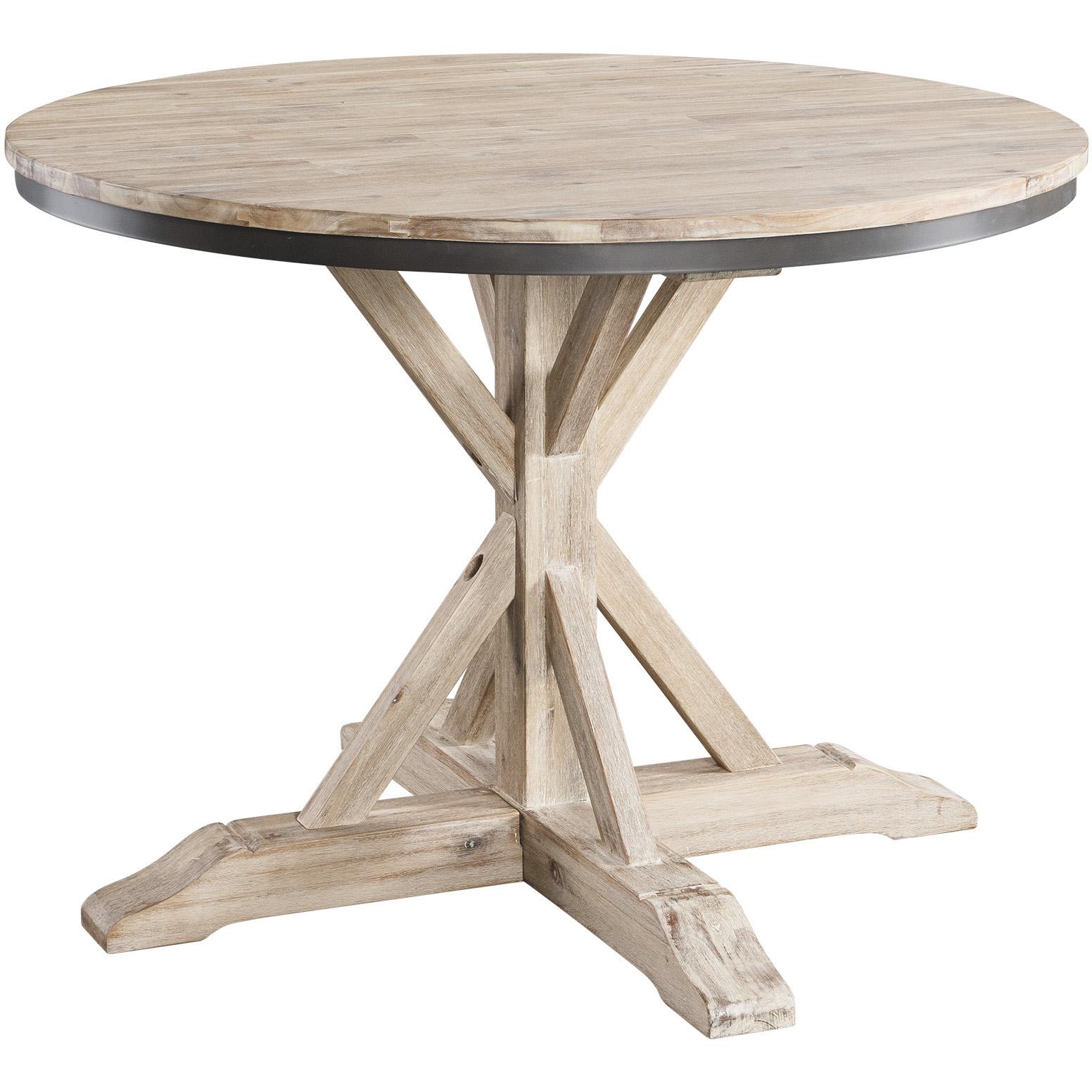 Elements International Callista Round Standard Height Dining Table - Image 1