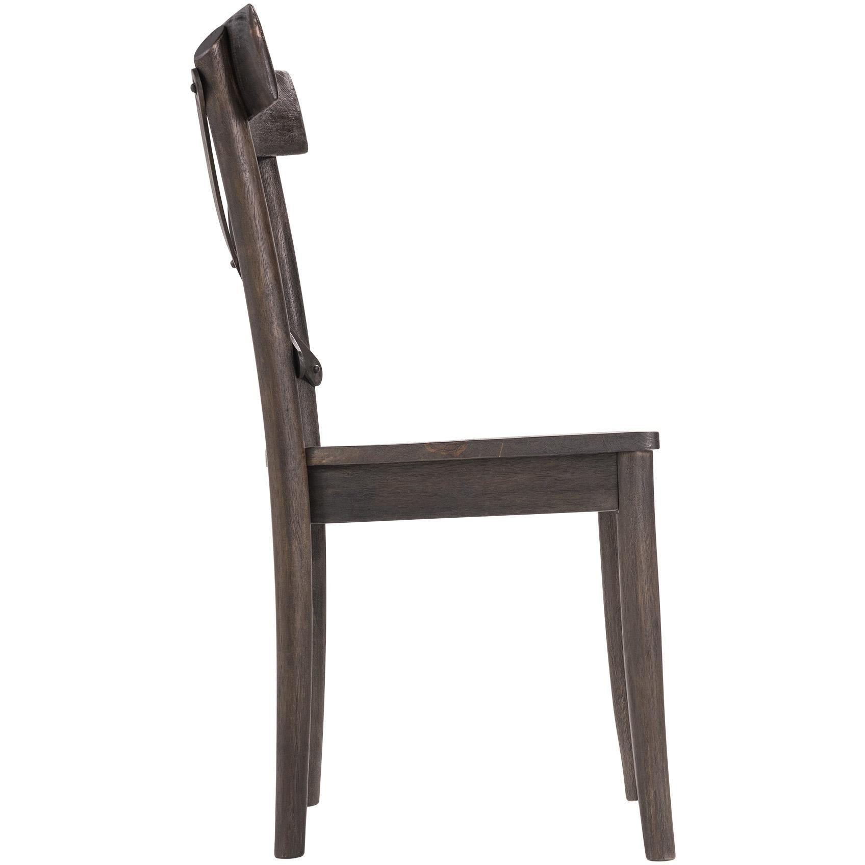 Elements International Coronado Wooden Side Chair Set - Image 3