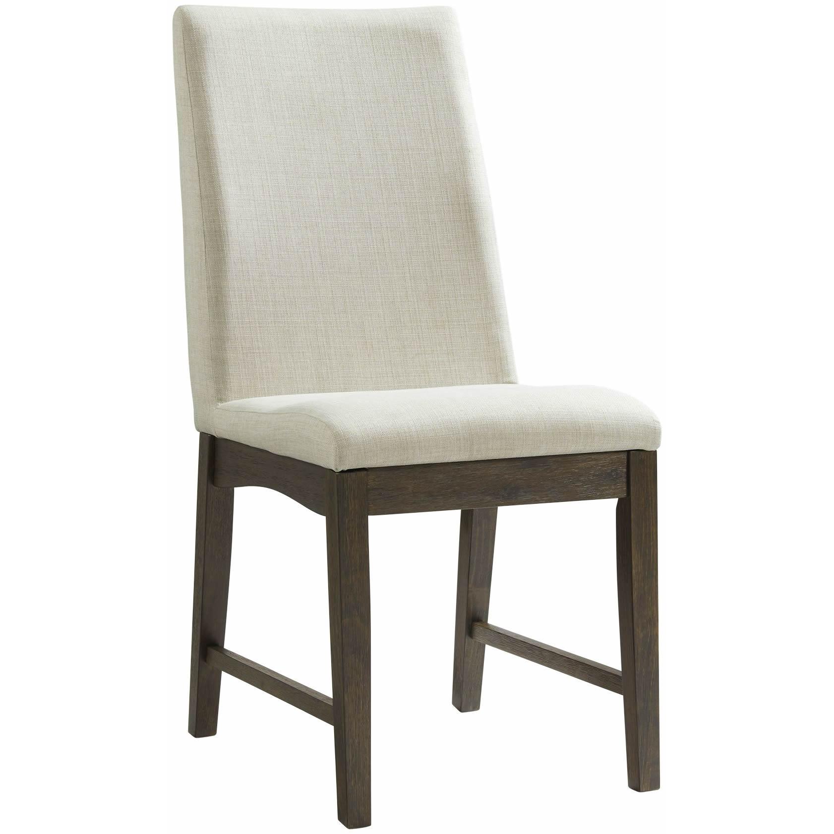 Elements International Dapper Dining Side Chair (Walnut Finish) - Image 1