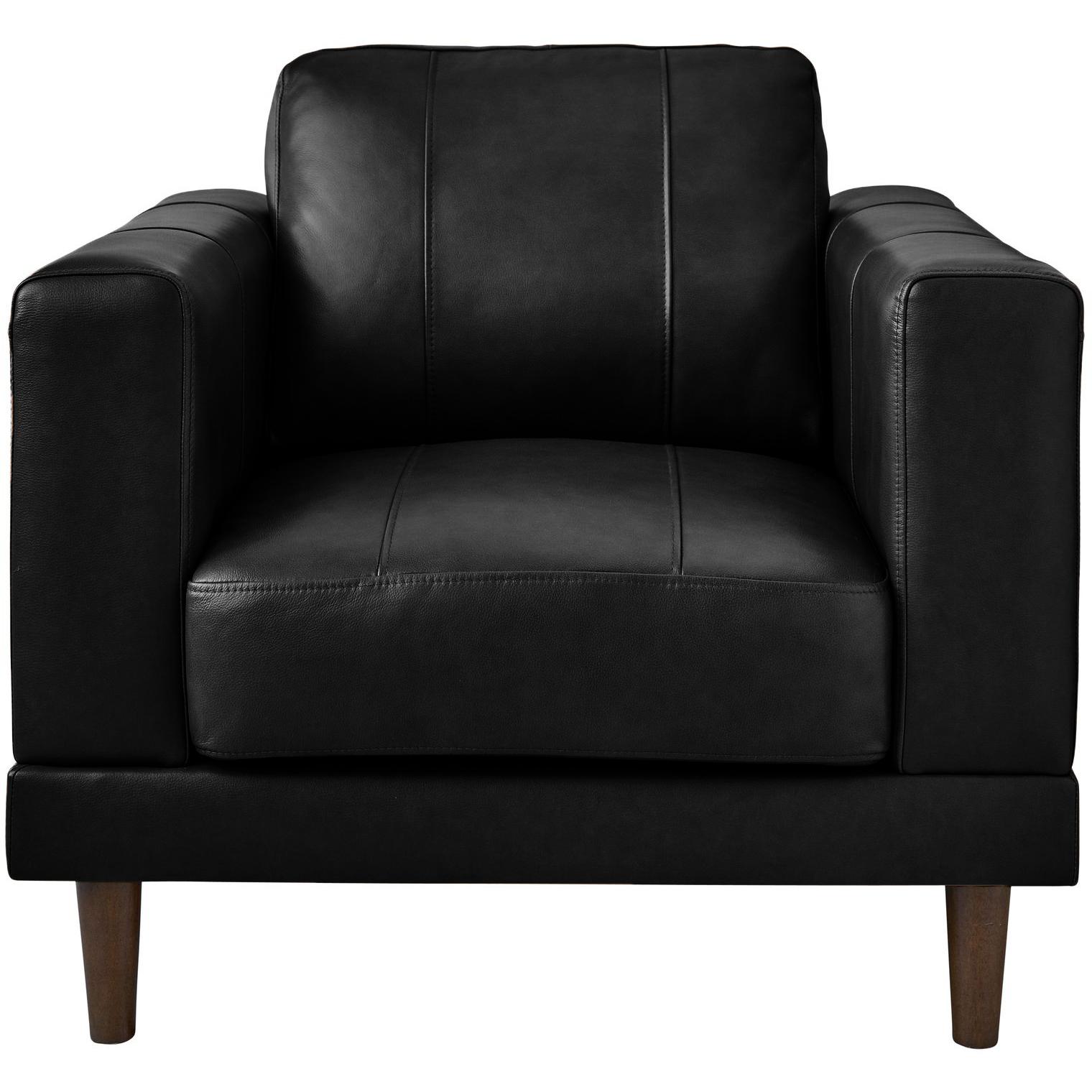 Elements International Hampton Chair in Fiero Black - Image 2