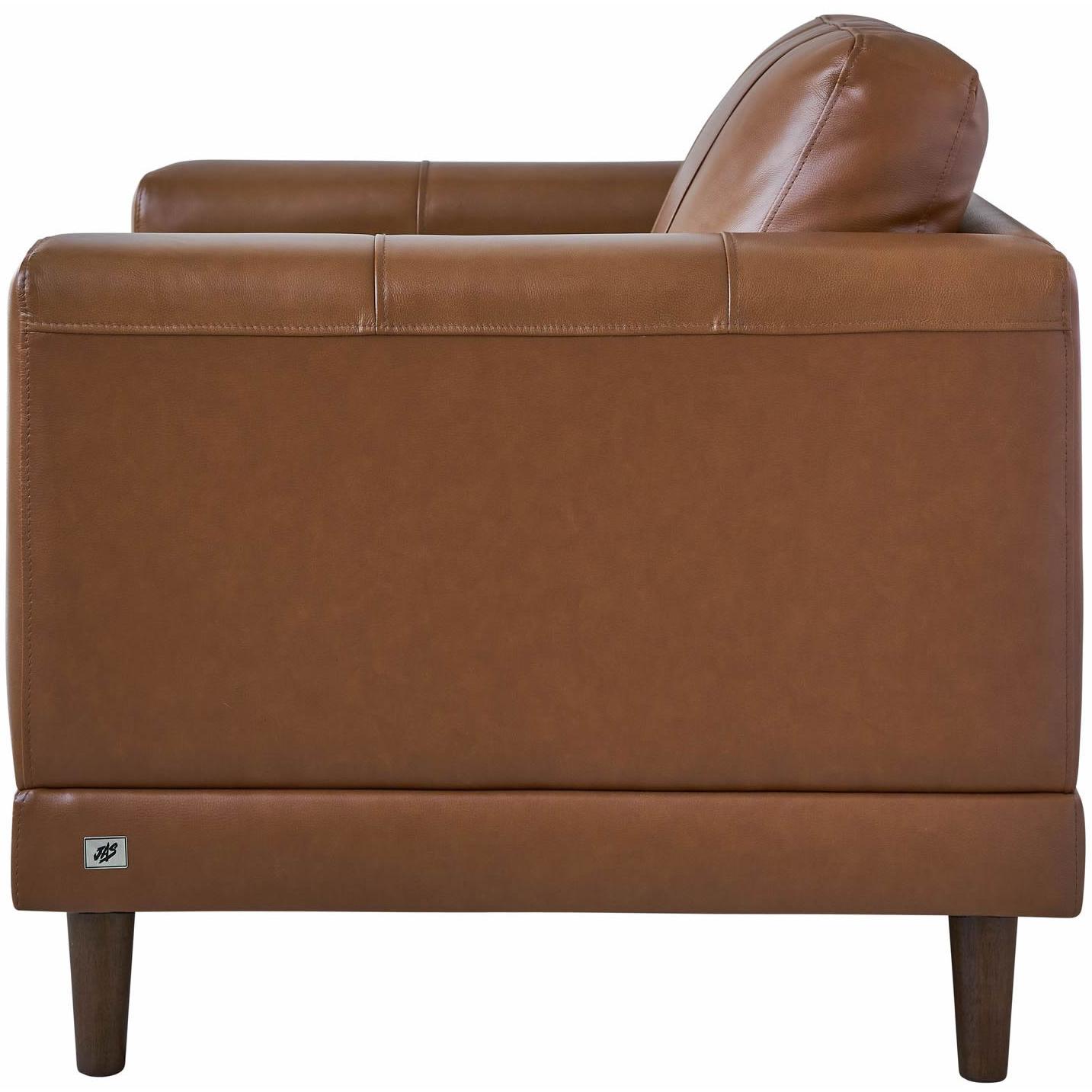 Elements International Hampton Chair in Fiero Fiero Tan - Image 3