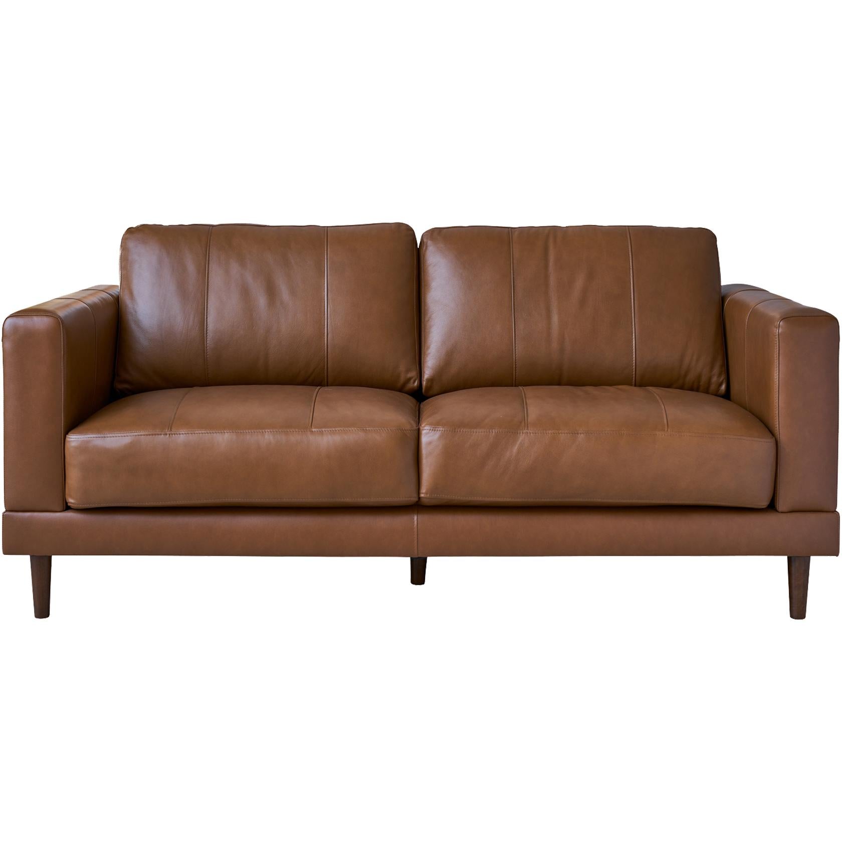 Elements International Hampton Loveseat in Fiero Fiero Tan - Image 2