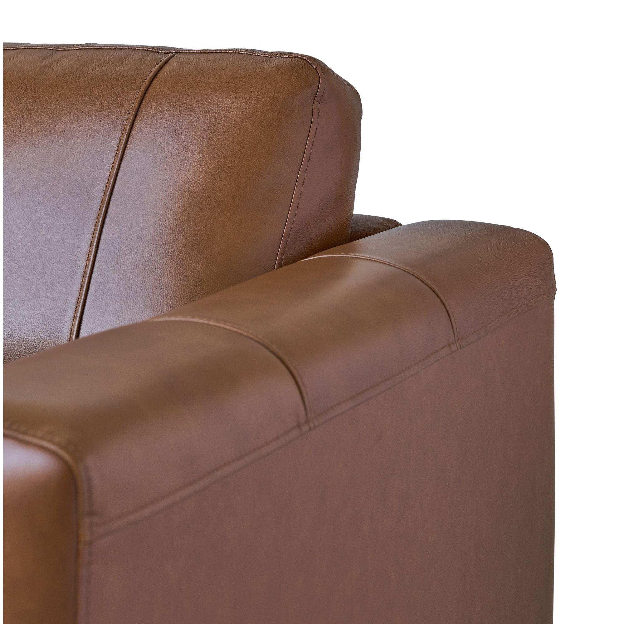 Elements International Hampton Loveseat in Fiero Fiero Tan - Image 3