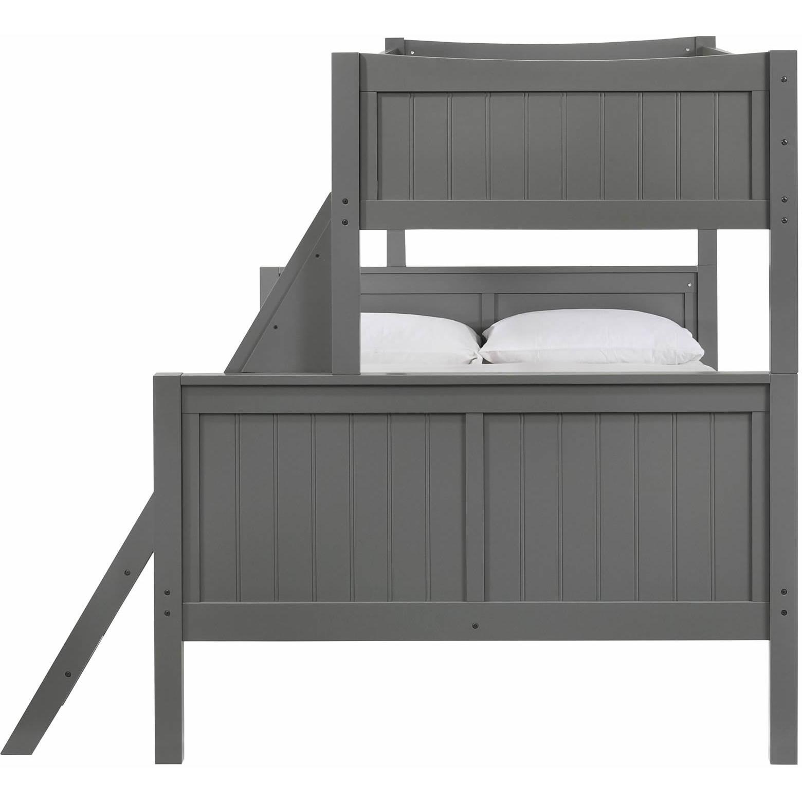 Elements International Sami Twin Over Full Bunk Grey - Image 3