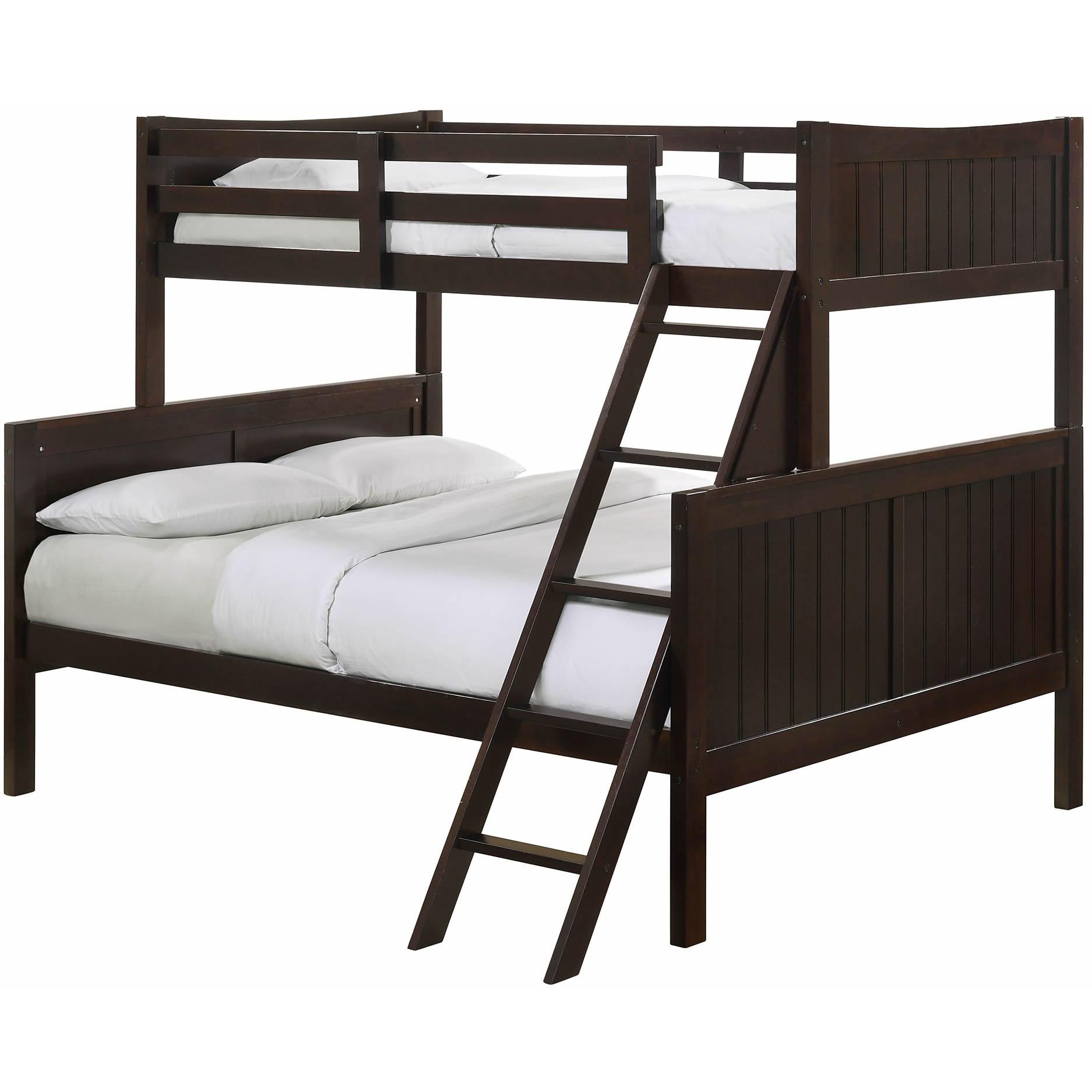 Elements International Sami Twin Over Full Bunk Espresso