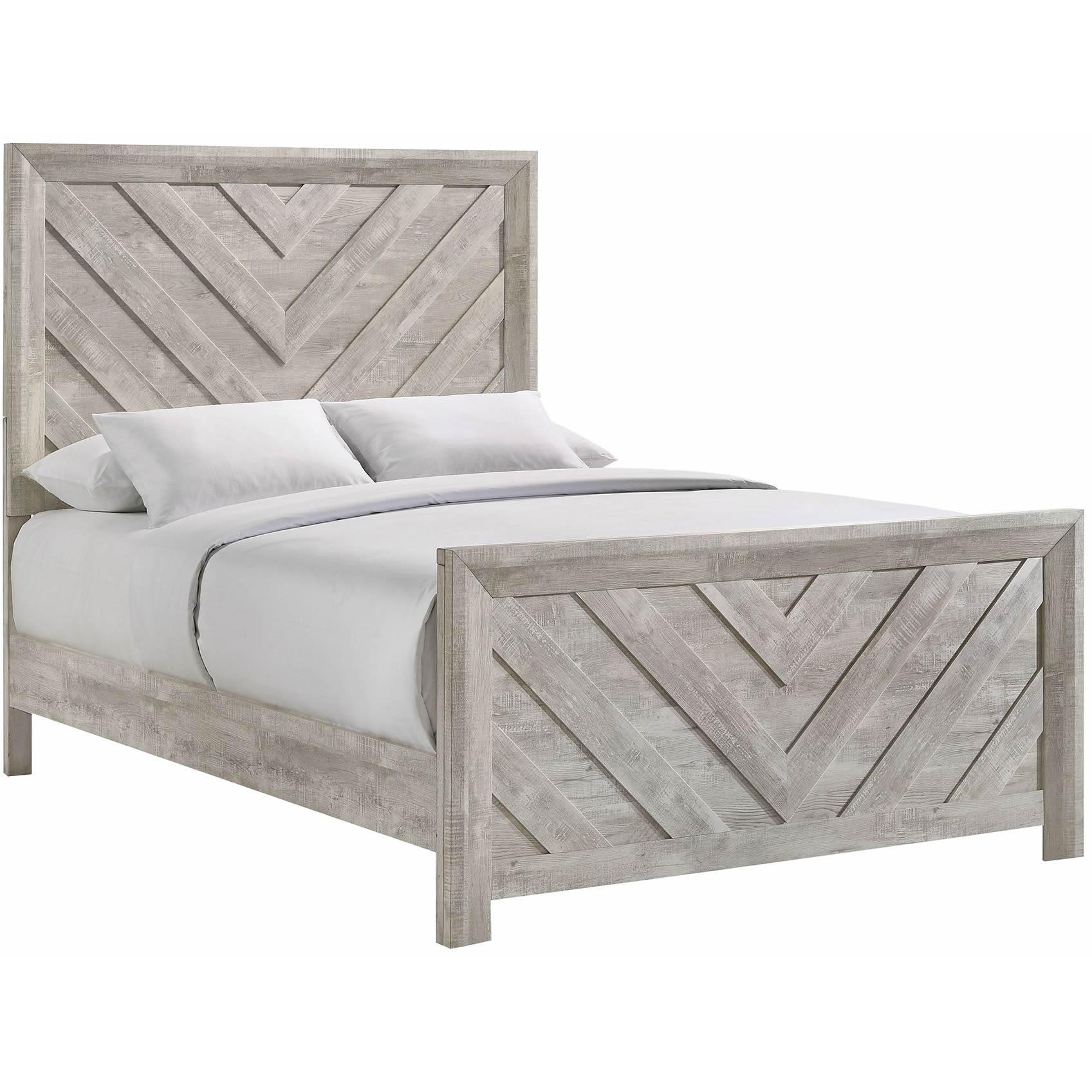 Elements International Ellen EL700FB Full Bed - White - Image 1