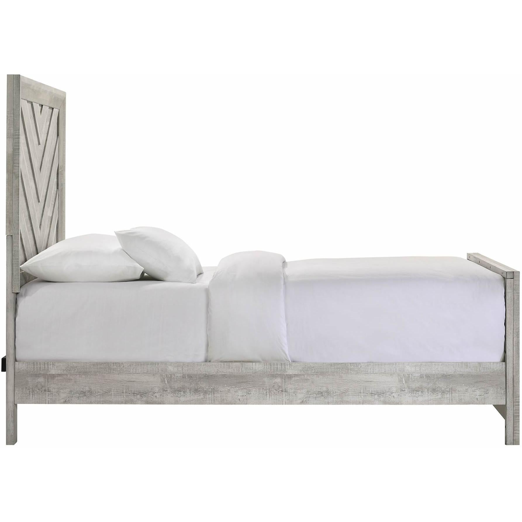 Elements International Ellen EL700TB Twin Bed - White - Image 3