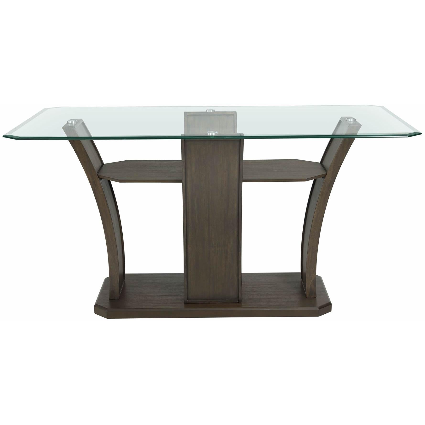 Elements International Dapper Rectangular Counter Dining Table - Image 2