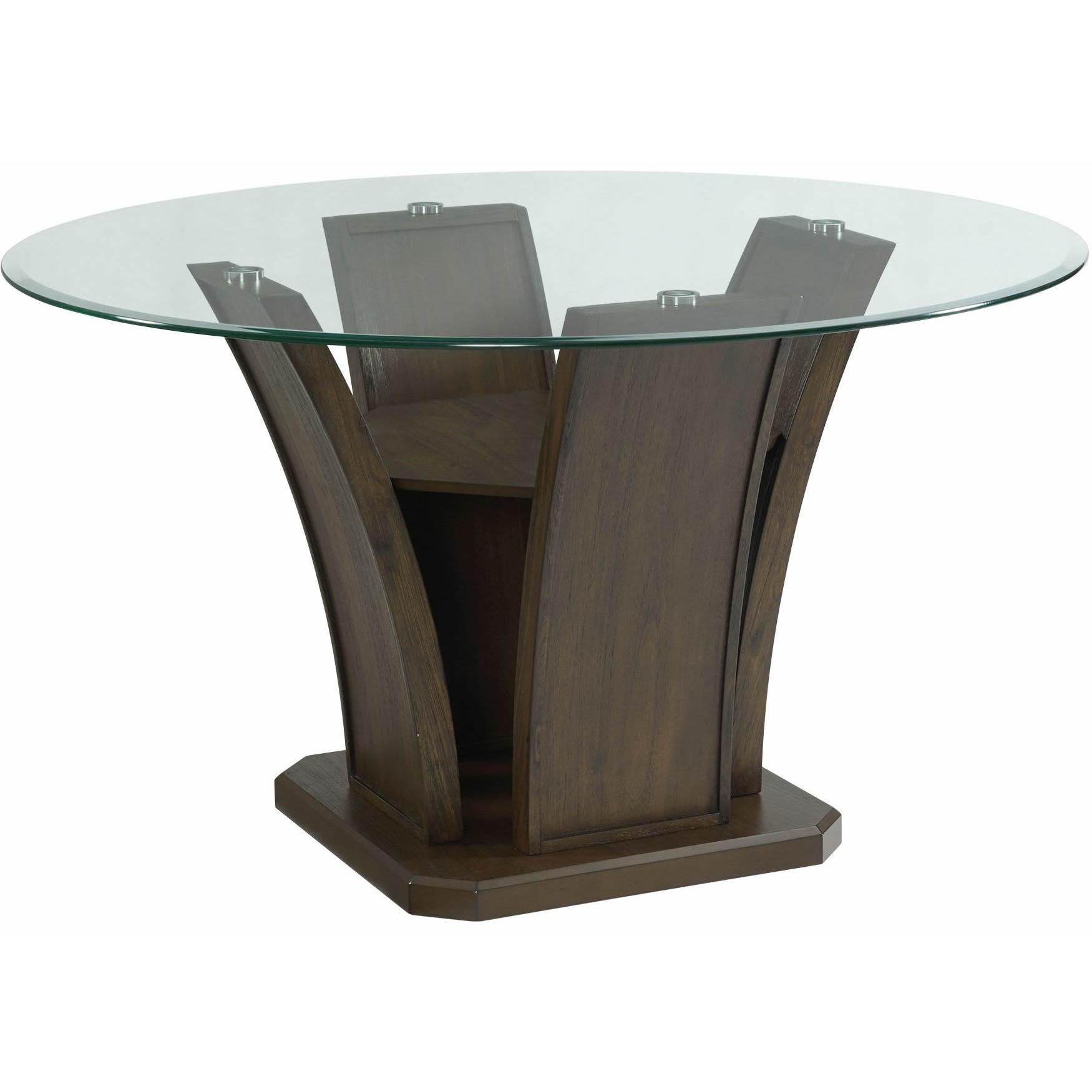 Elements International Dapper Round Dining Table - Image 1