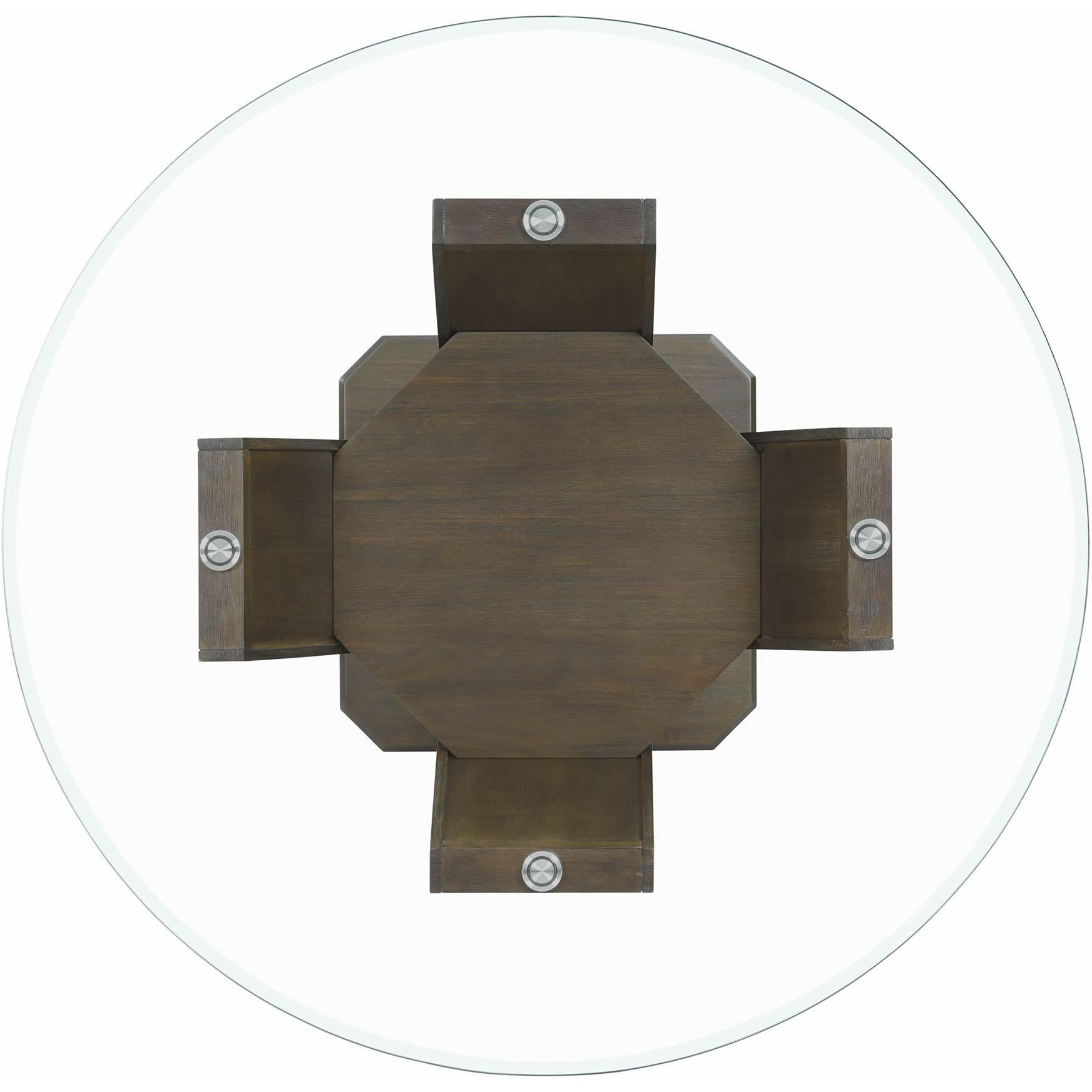 Elements International Dapper Round Dining Table - Image 3