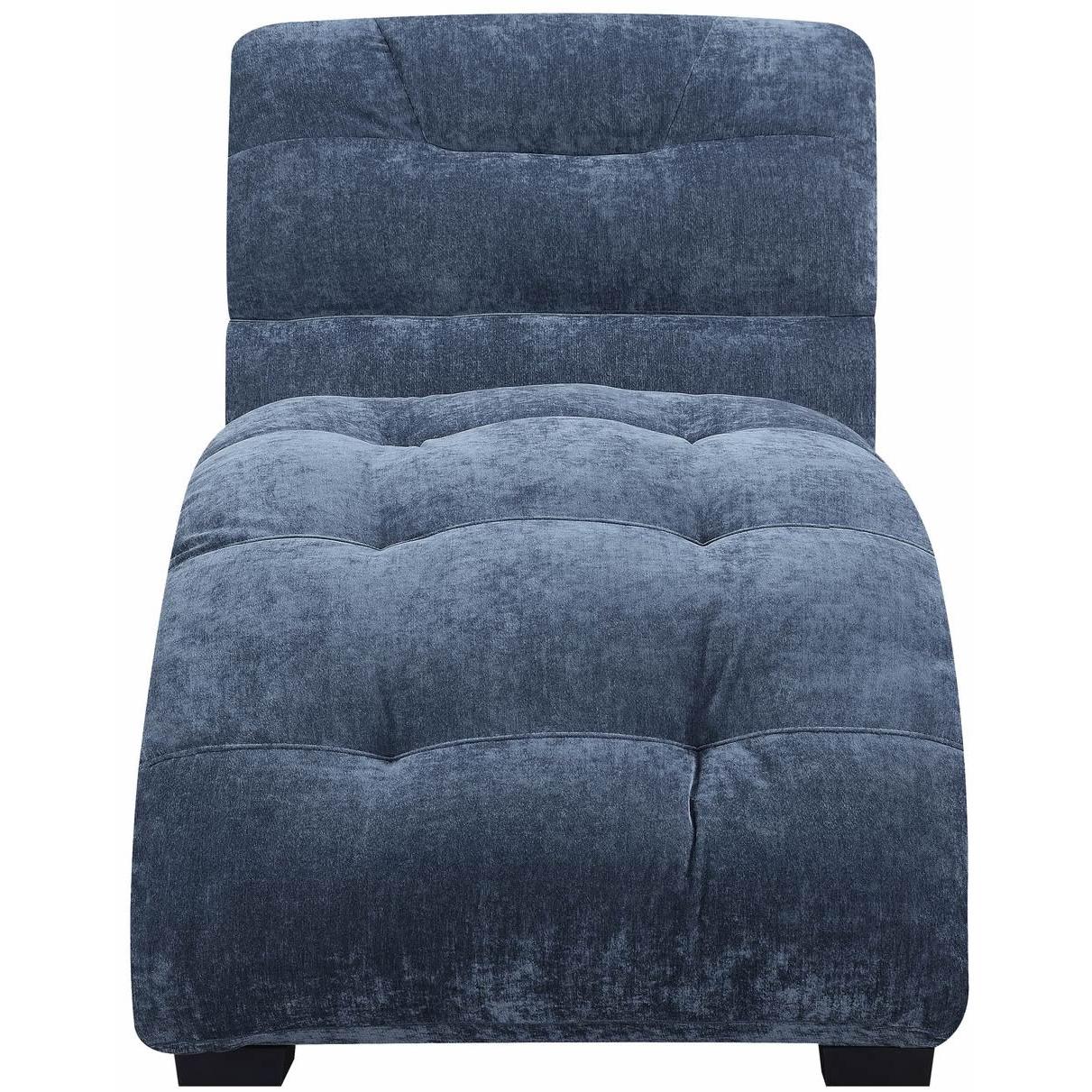 Elements International Dominick Chaise (K/D) In Amigo Slate - Image 2