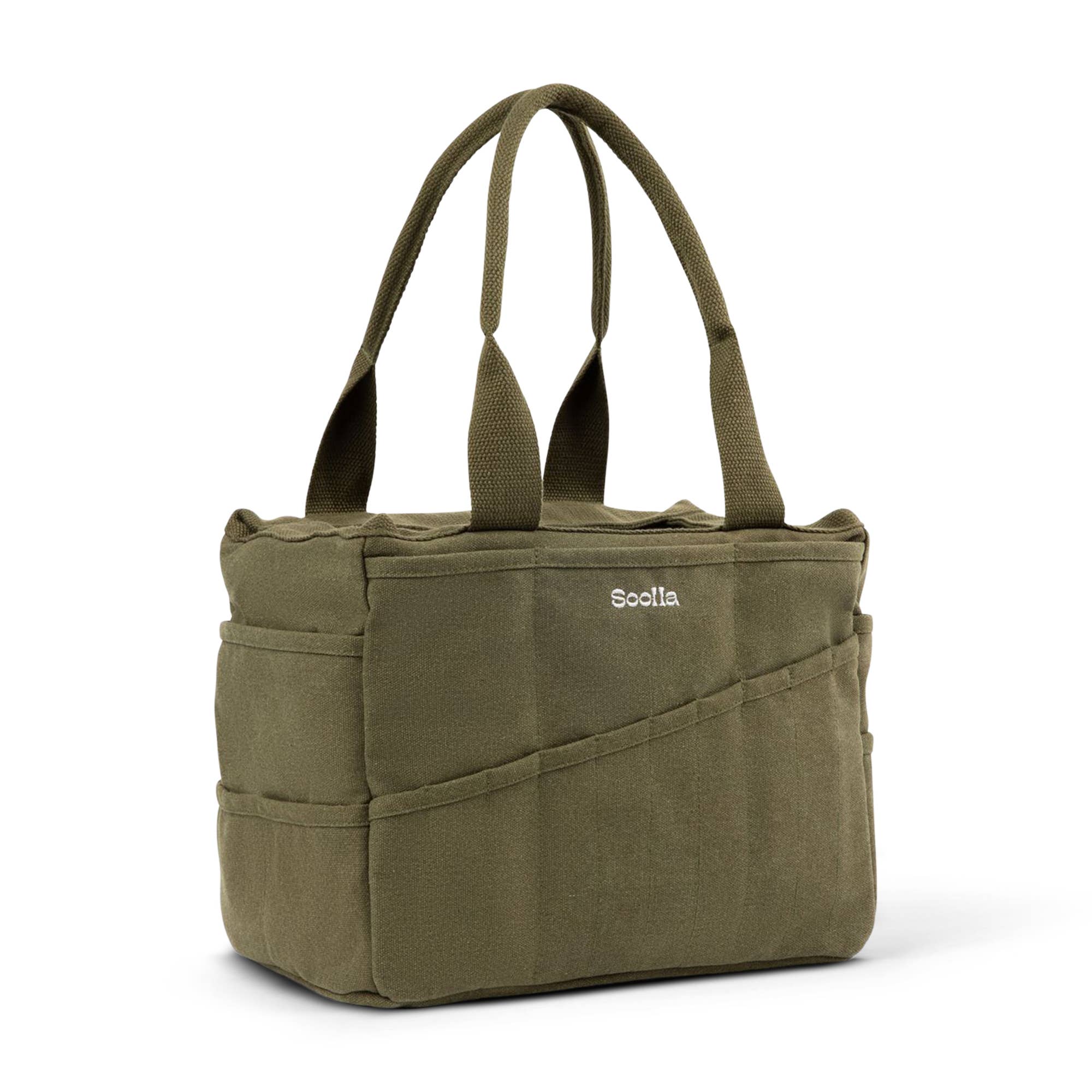 Soolla Studio Artist Bag, Forest Green, Craft Tool Bag - Image 3
