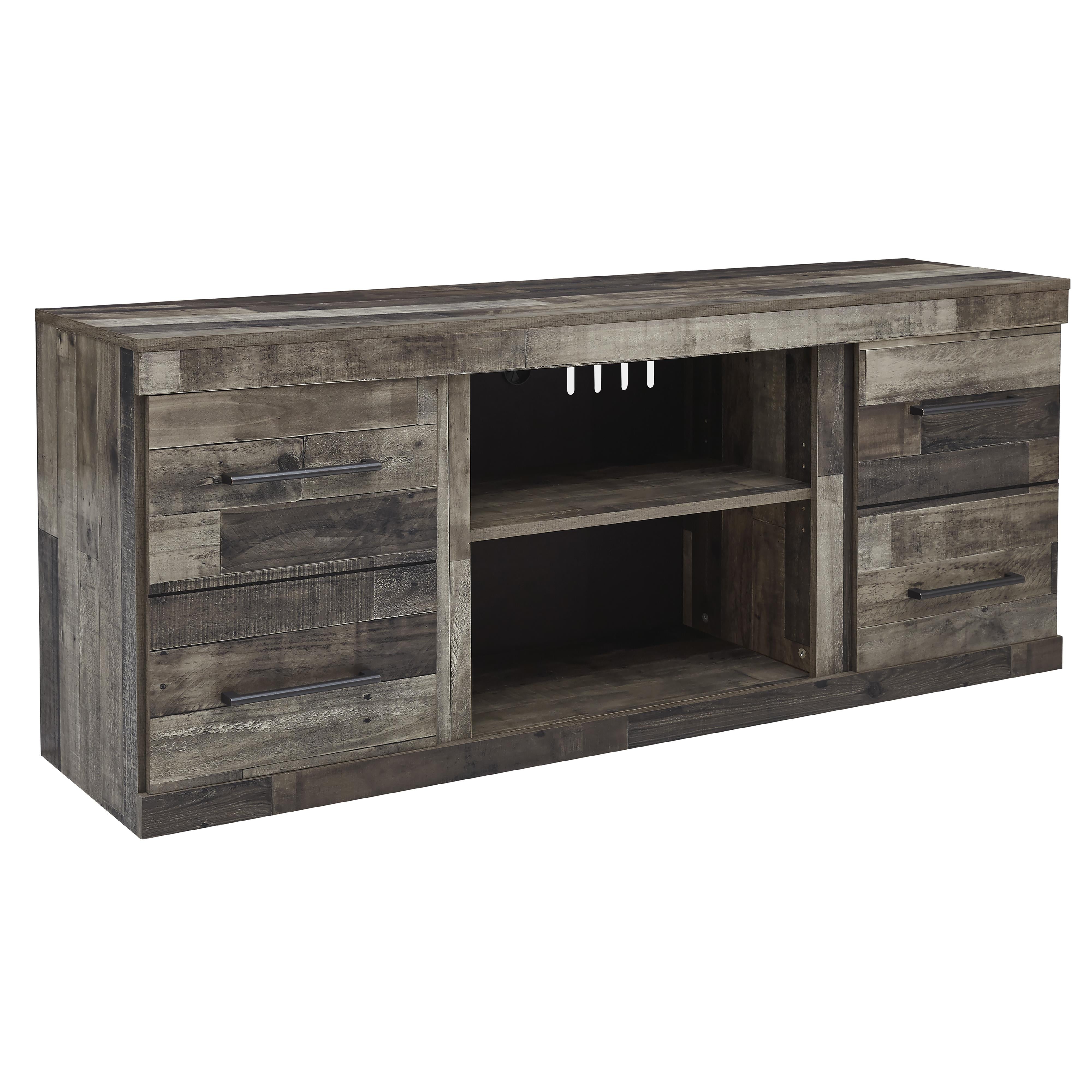 Signature Design by Ashley Derekson EW0200-268 Large TV Stand with Fireplace Option - Image 1