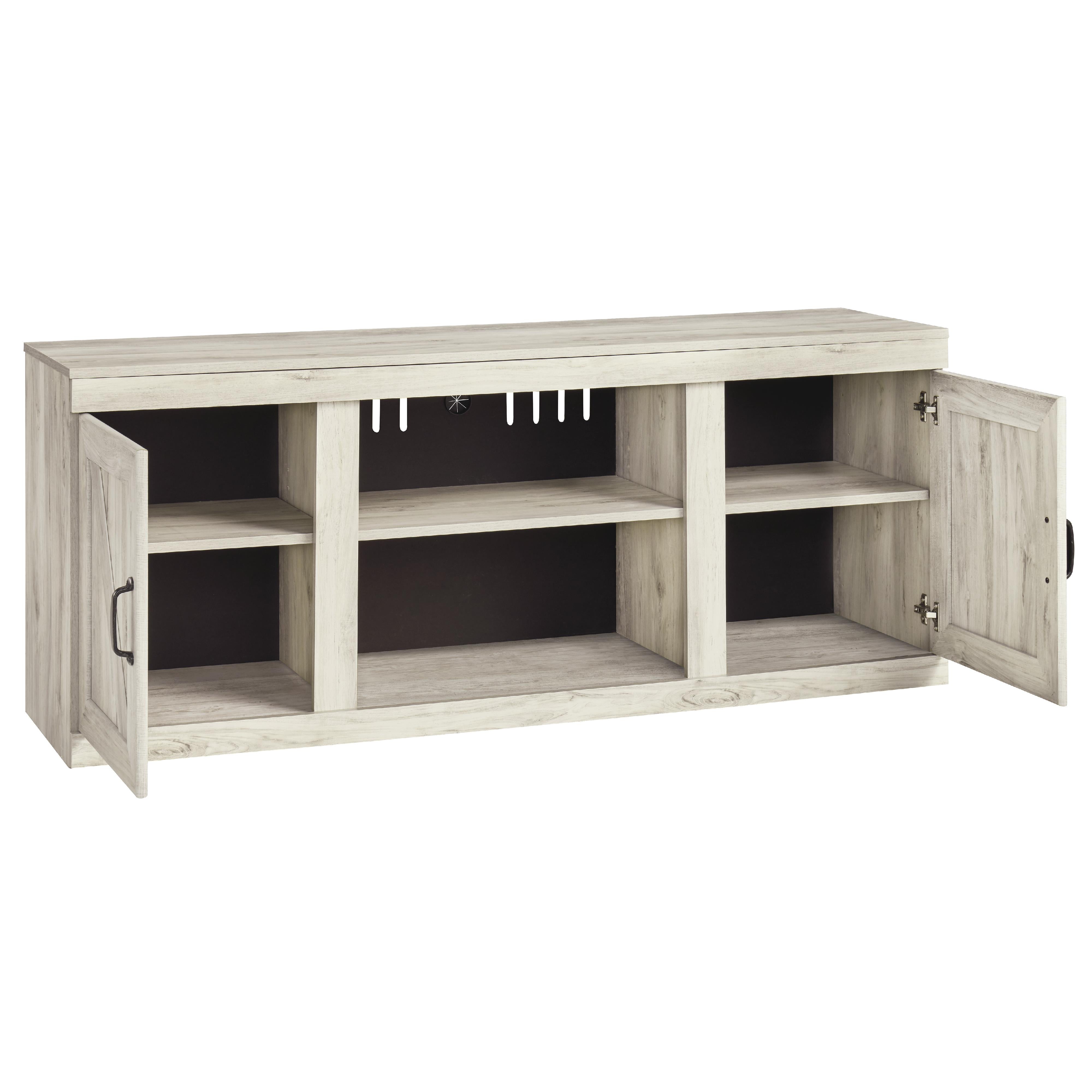 Signature Design by Ashley Bellaby EW0331-268 Large TV Stand with Fireplace Option - Image 2