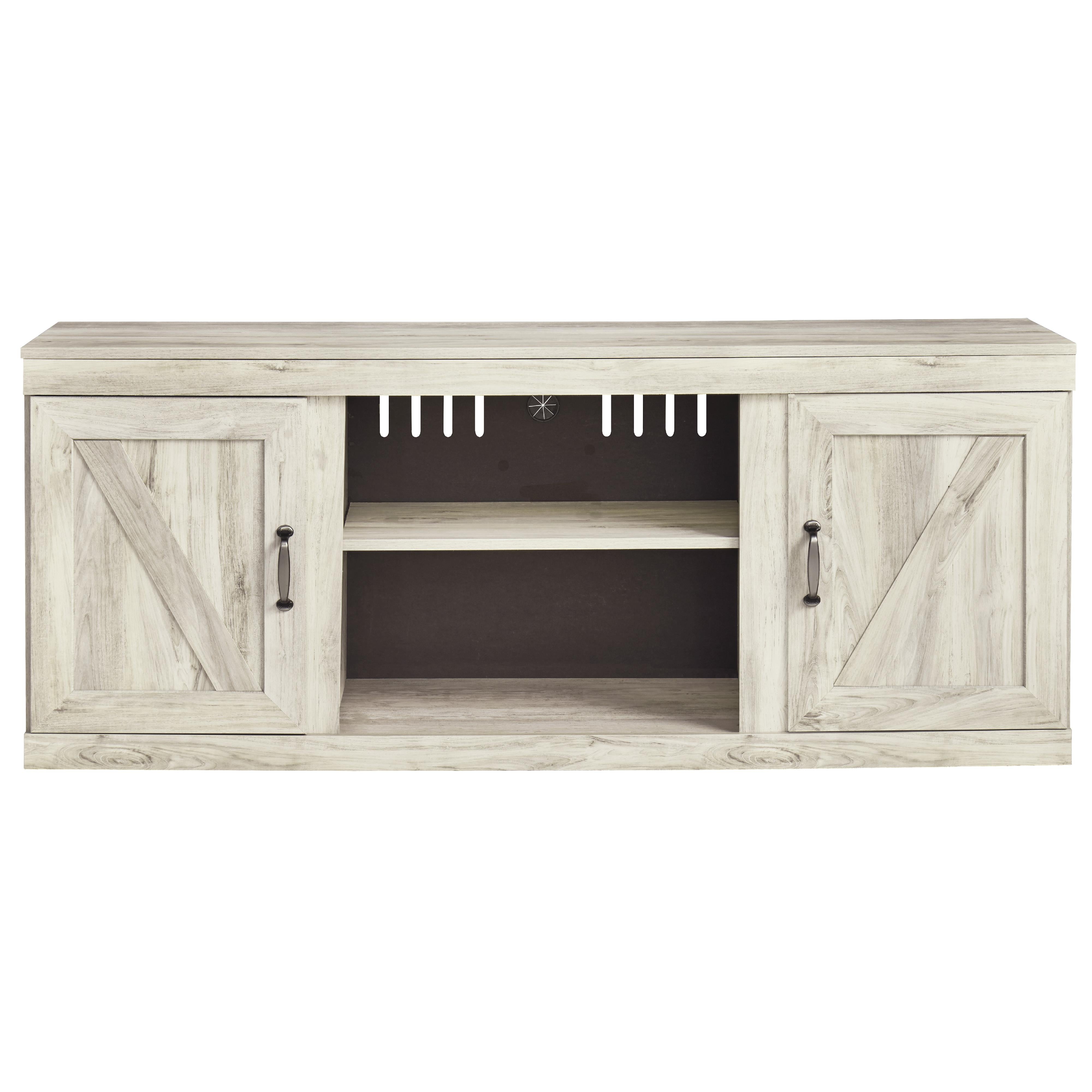 Signature Design by Ashley Bellaby EW0331-268 Large TV Stand with Fireplace Option - Image 3