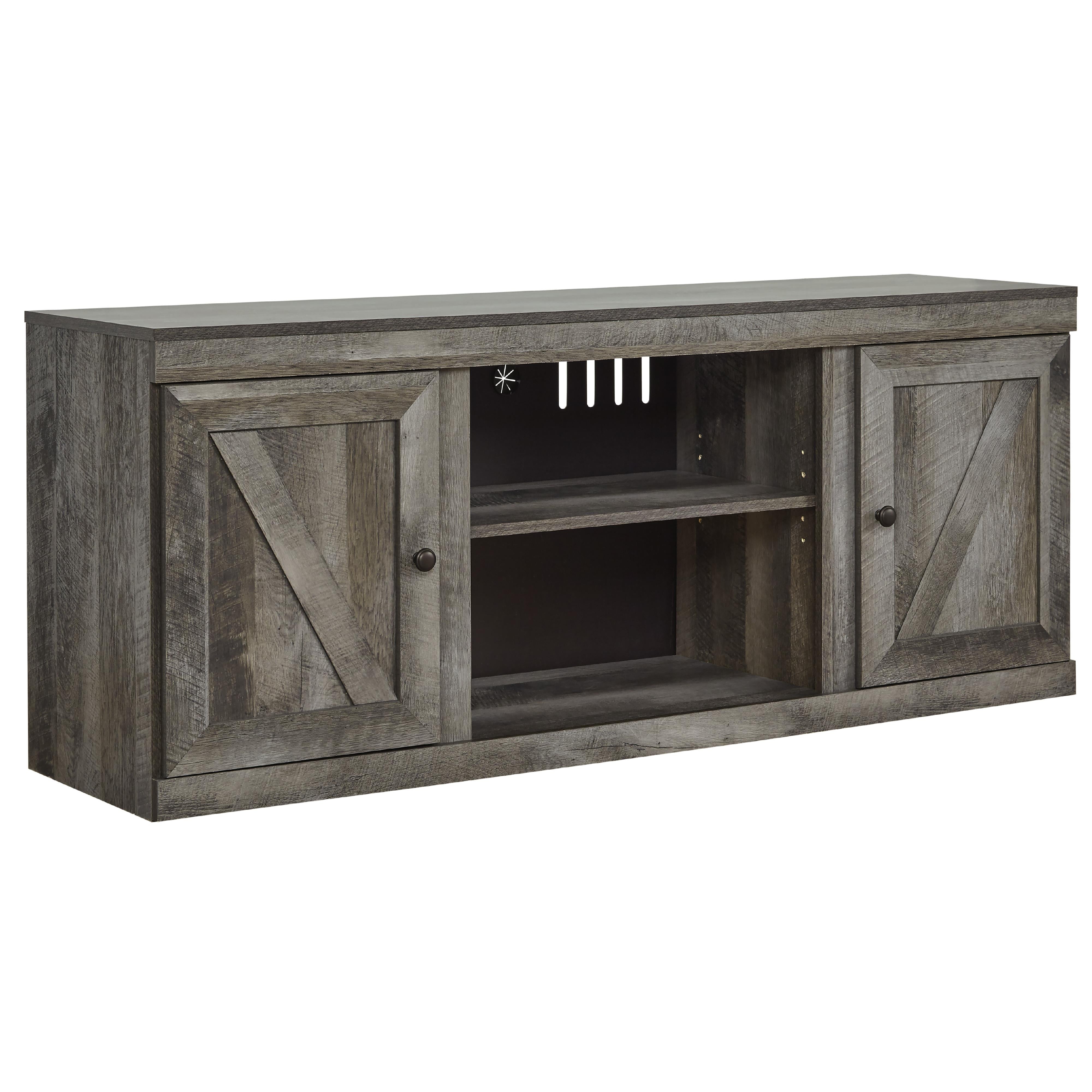 Signature Design by Ashley Wynnlow EW0440-268 Large TV Stand with Fireplace Option - Image 1