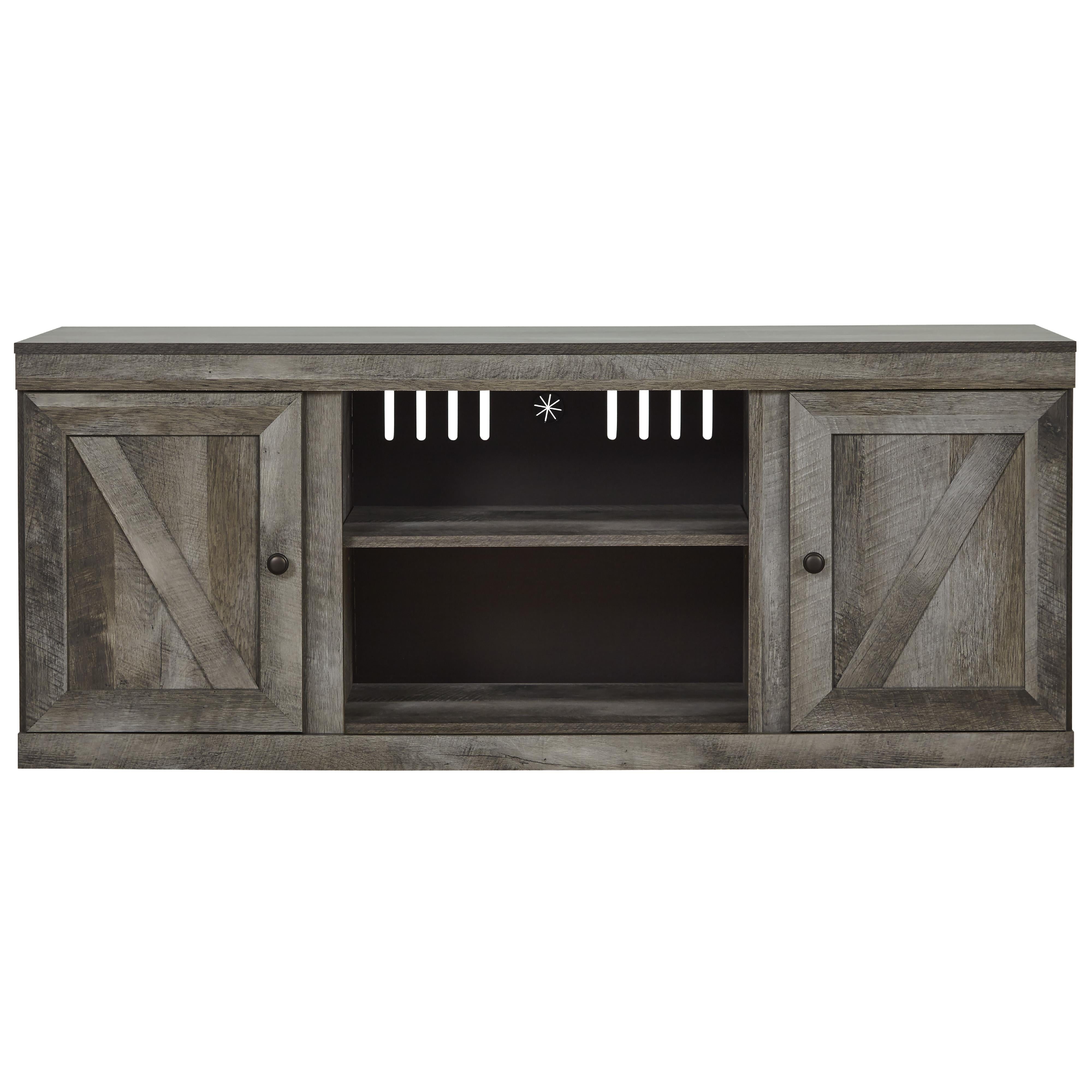Signature Design by Ashley Wynnlow EW0440-268 Large TV Stand with Fireplace Option - Image 3