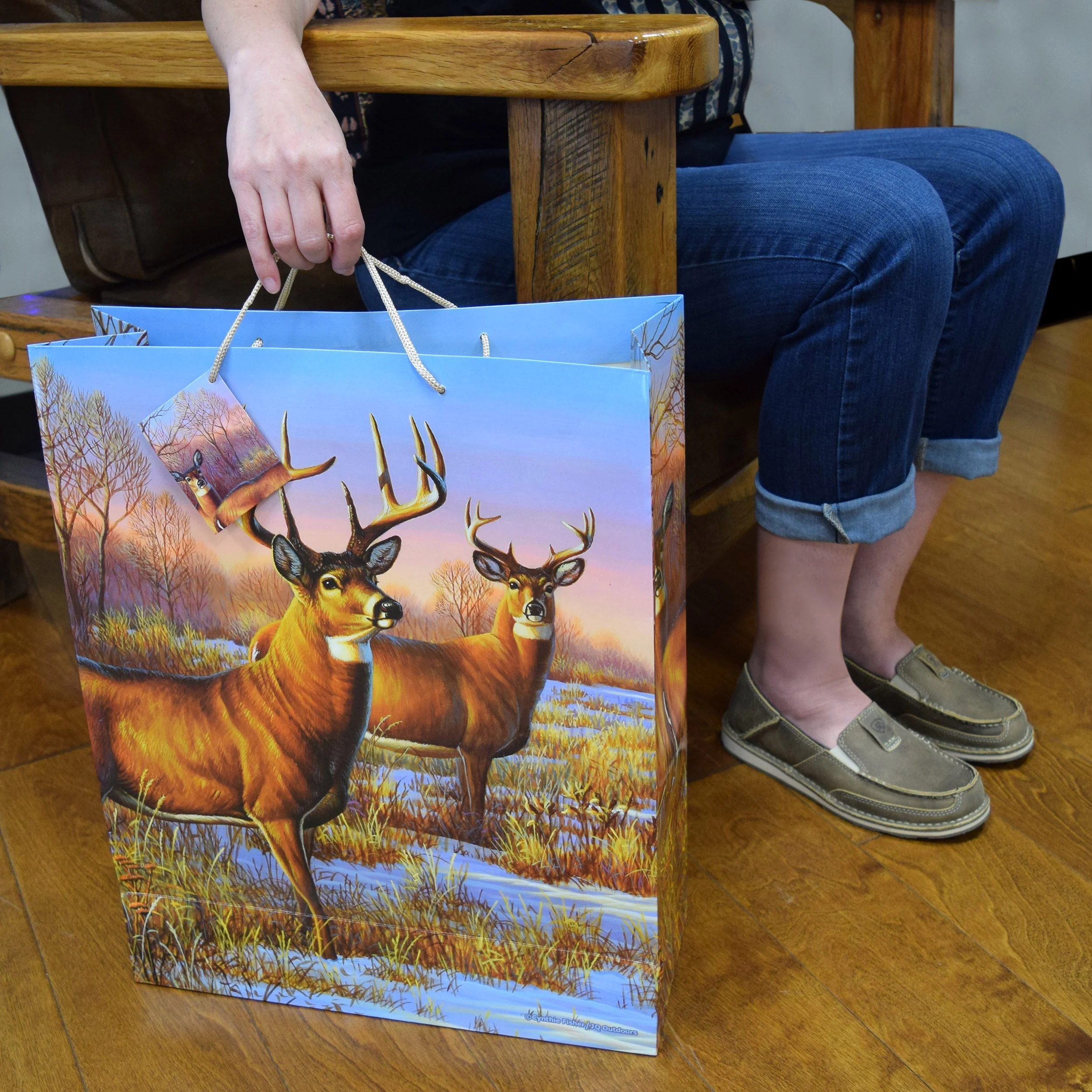 Gift Bag Large-Deer - Image 2