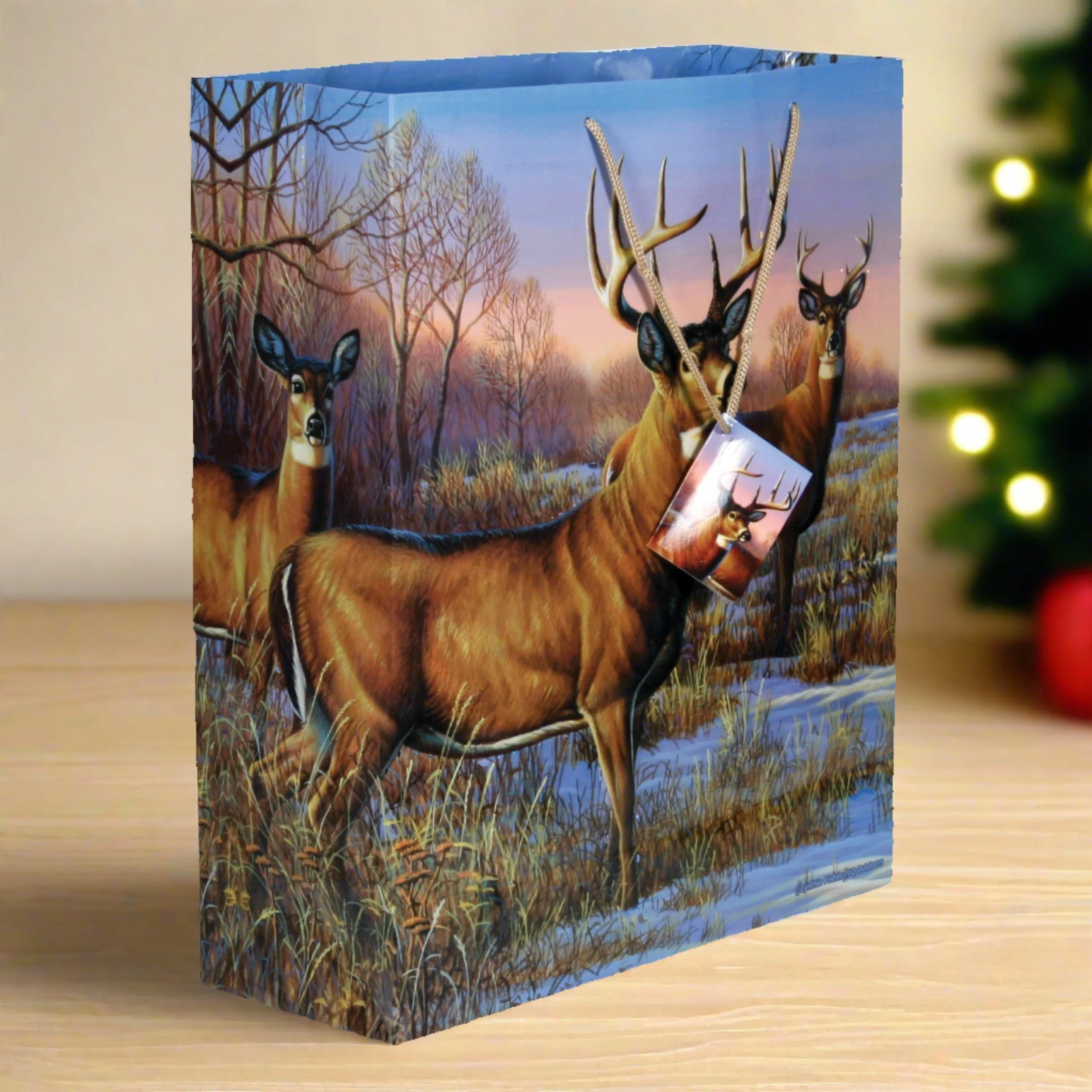 Gift Bag Large-Deer - Image 1