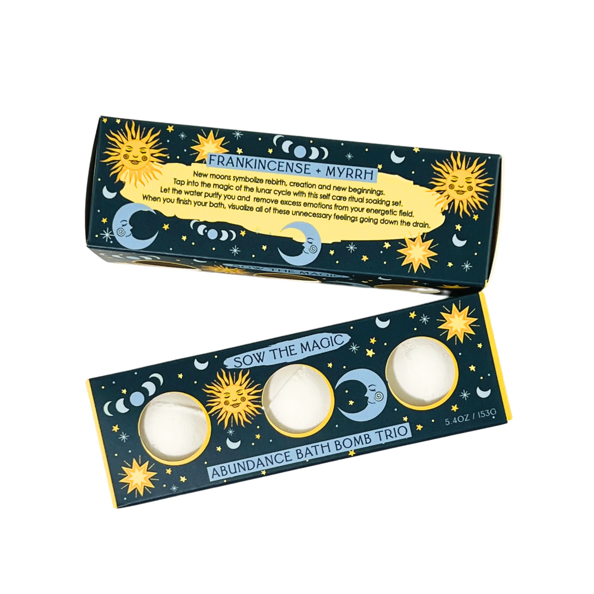Moon Phase Abundance Bath Bomb Trio - Image 2