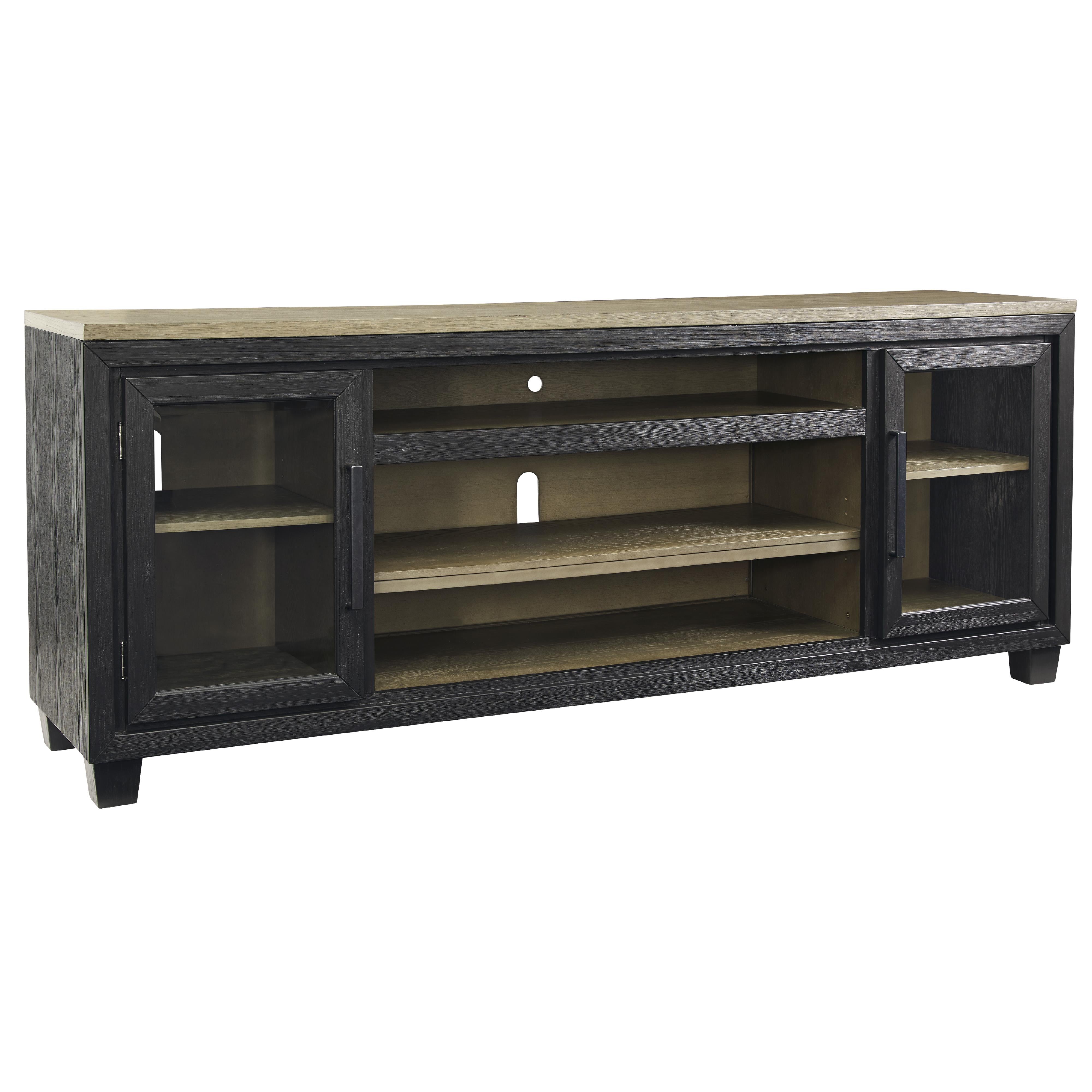 Signature Design by Ashley Foyland W989-68 Extra Large TV Stand with Fireplace Option - Image 1