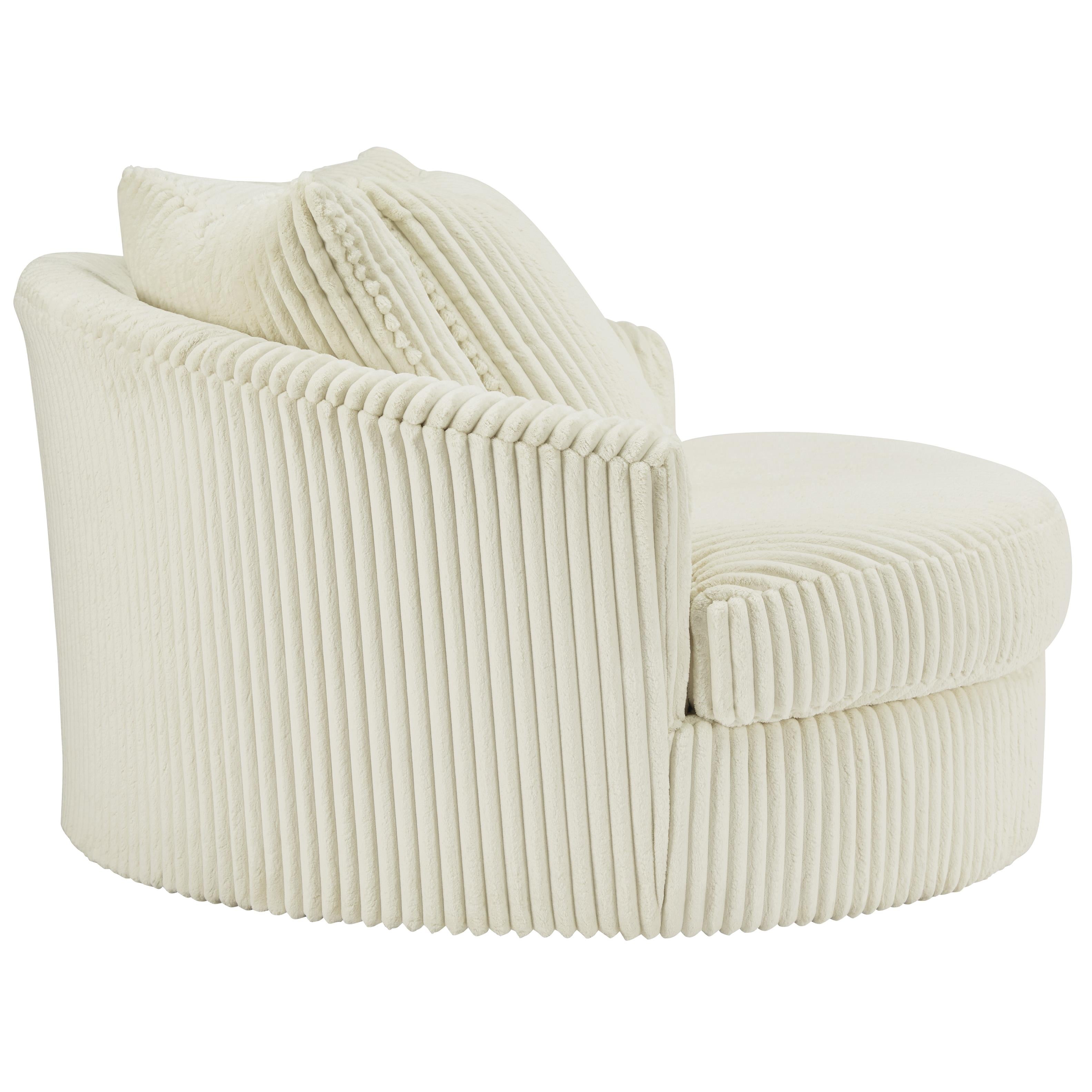 Signature Design by Ashley Lindyn 2110421 Oversized Swivel Accent Chair - Image 3