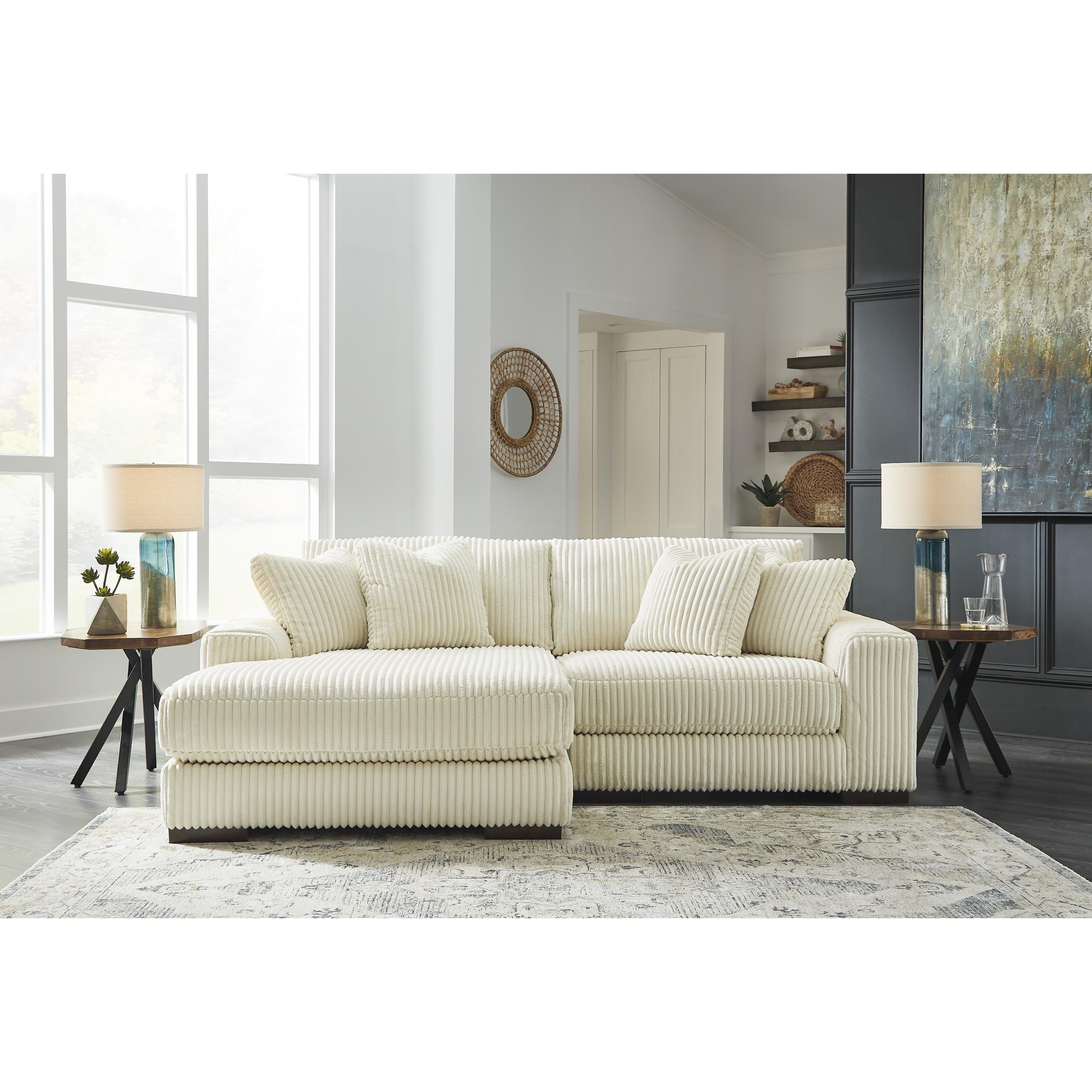 Signature Design by Ashley Lindyn 21104S3 2 pc Sectional with Chaise - Image 2