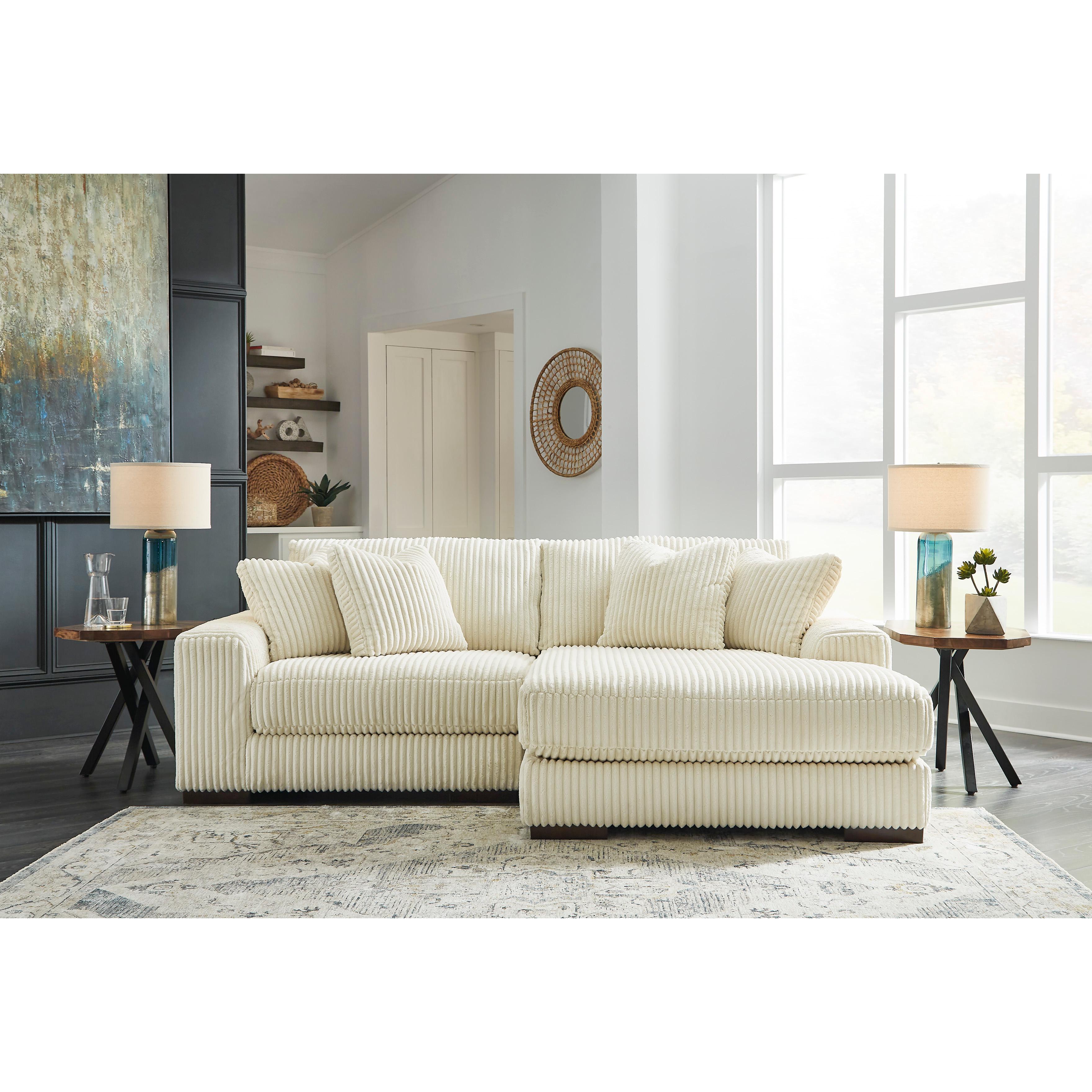 Signature Design by Ashley Lindyn 21104S4 2 pc Sectional with Chaise - Image 2
