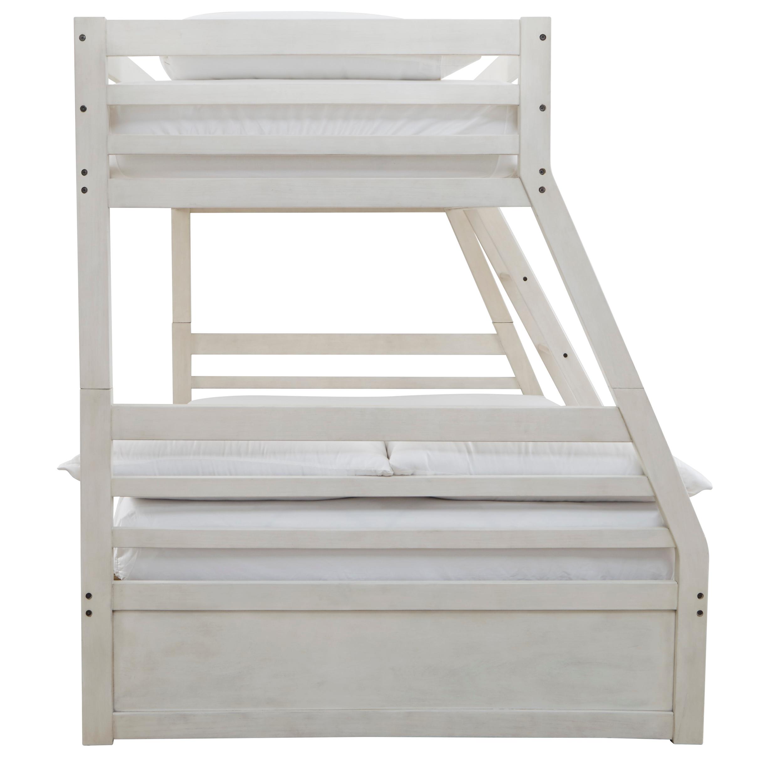 Signature Design by Ashley Robbinsdale B742B16 Twin over Full Bunk Bed with Storage - Image 3