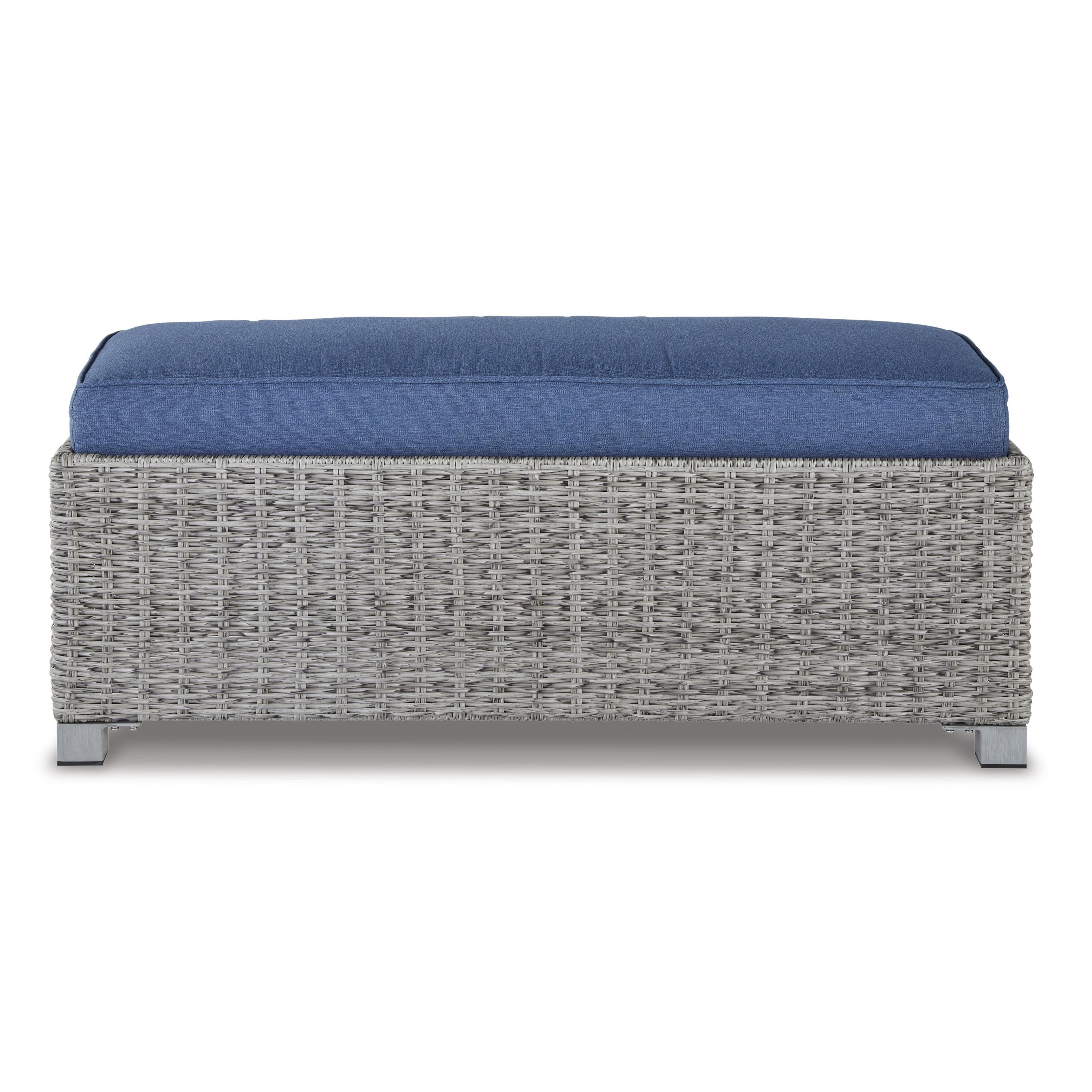 Signature Design by Ashley Naples Beach P439-600 Bench with Cushion - Image 2