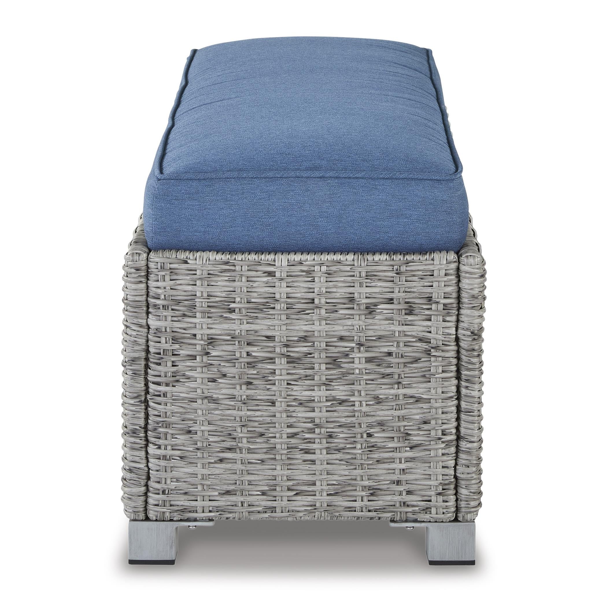 Signature Design by Ashley Naples Beach P439-600 Bench with Cushion - Image 3