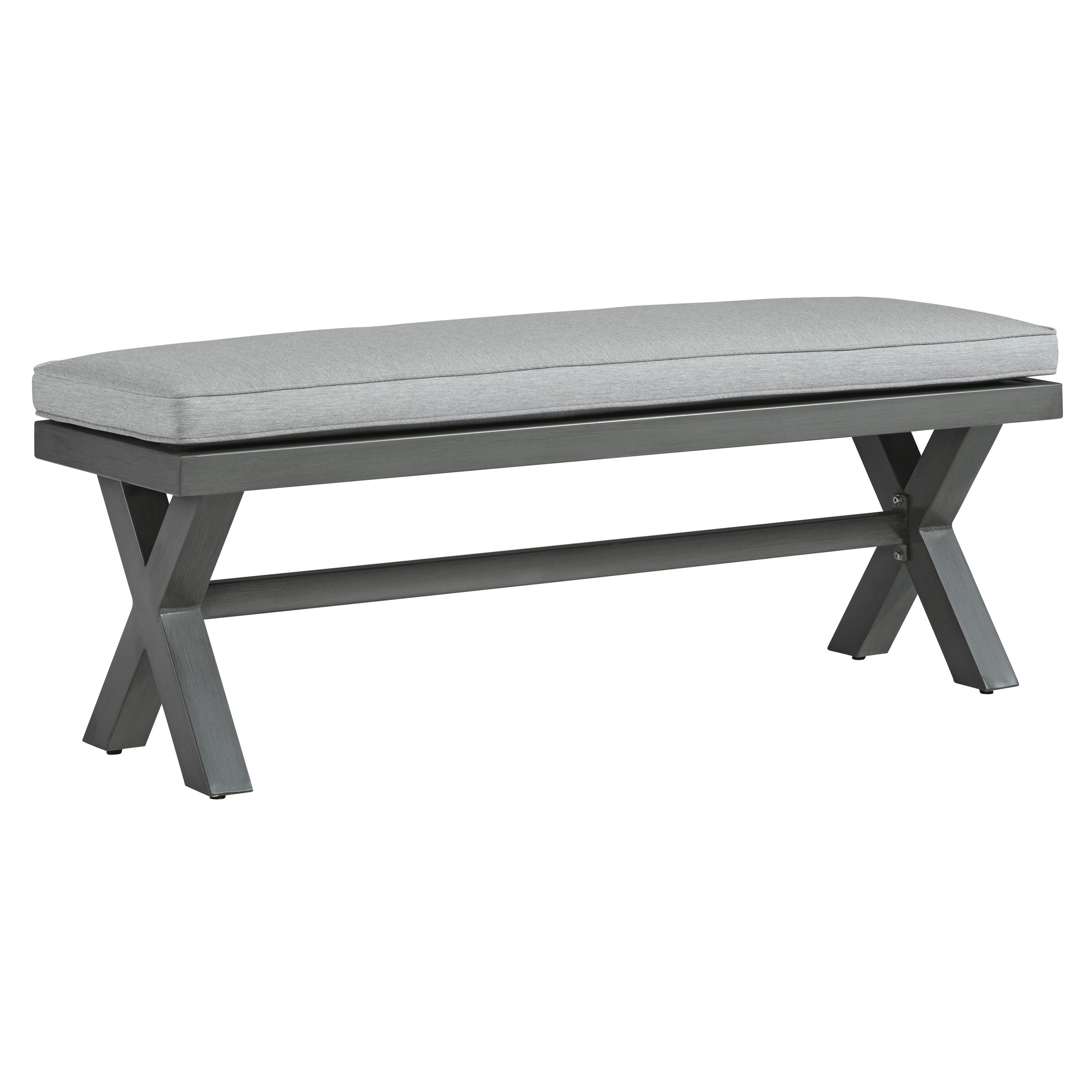 Signature Design by Ashley Elite Park P518-600 Bench with Cushion - Image 1