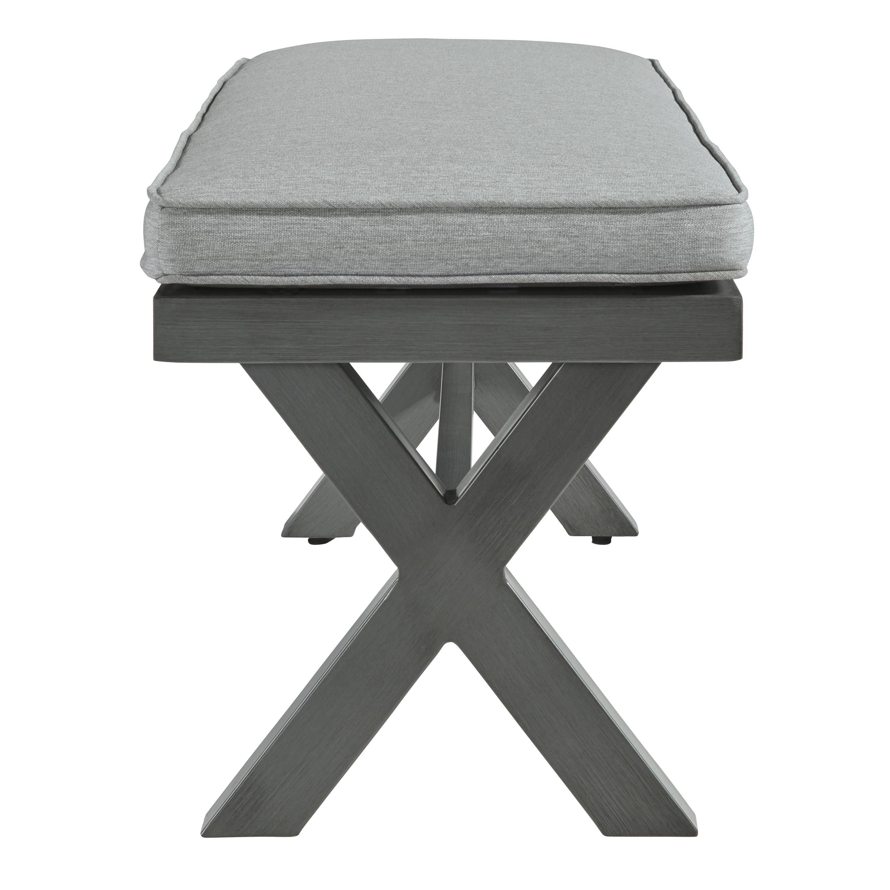 Signature Design by Ashley Elite Park P518-600 Bench with Cushion - Image 3