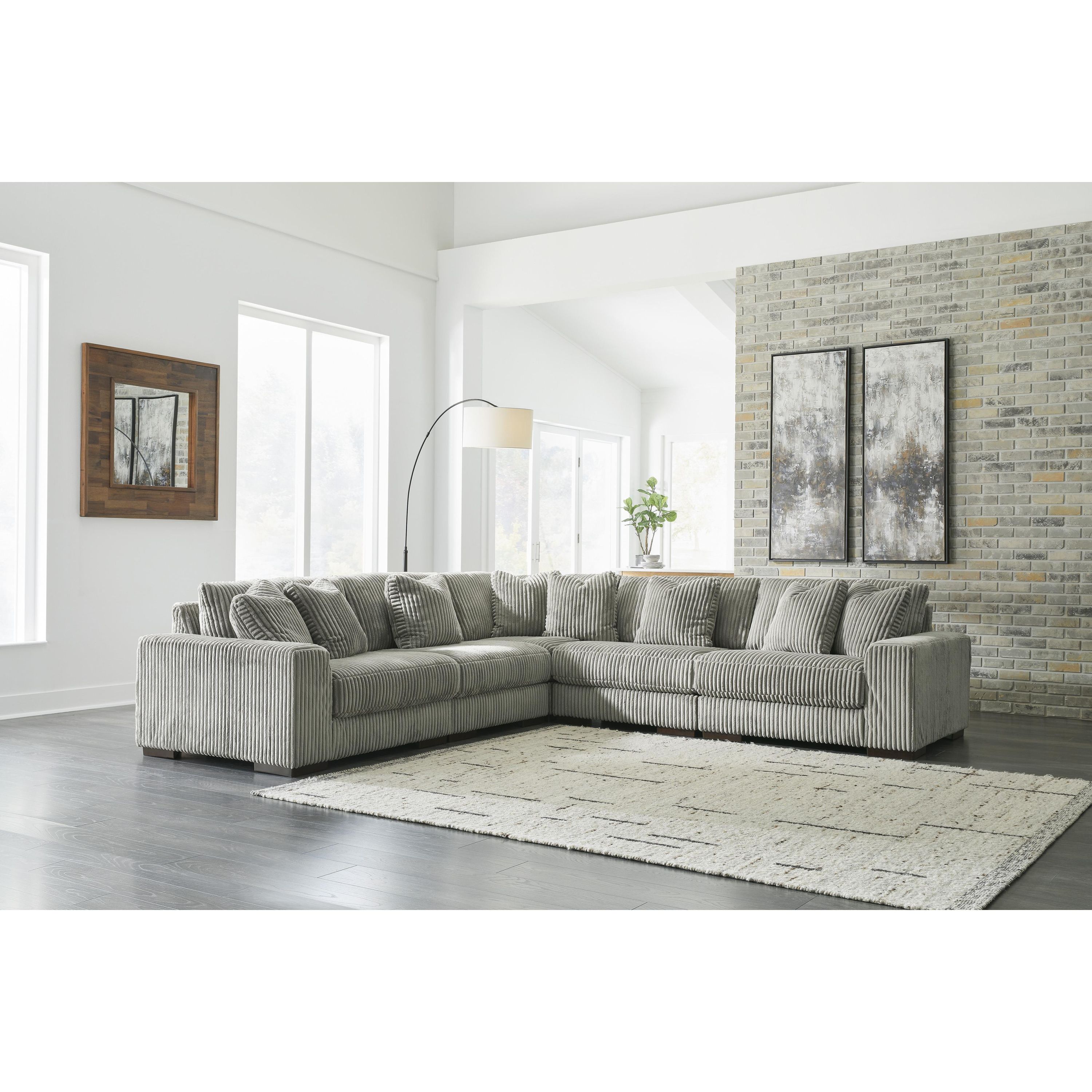 Signature Design by Ashley Lindyn 21105S5 5 pc Sectional - Image 3