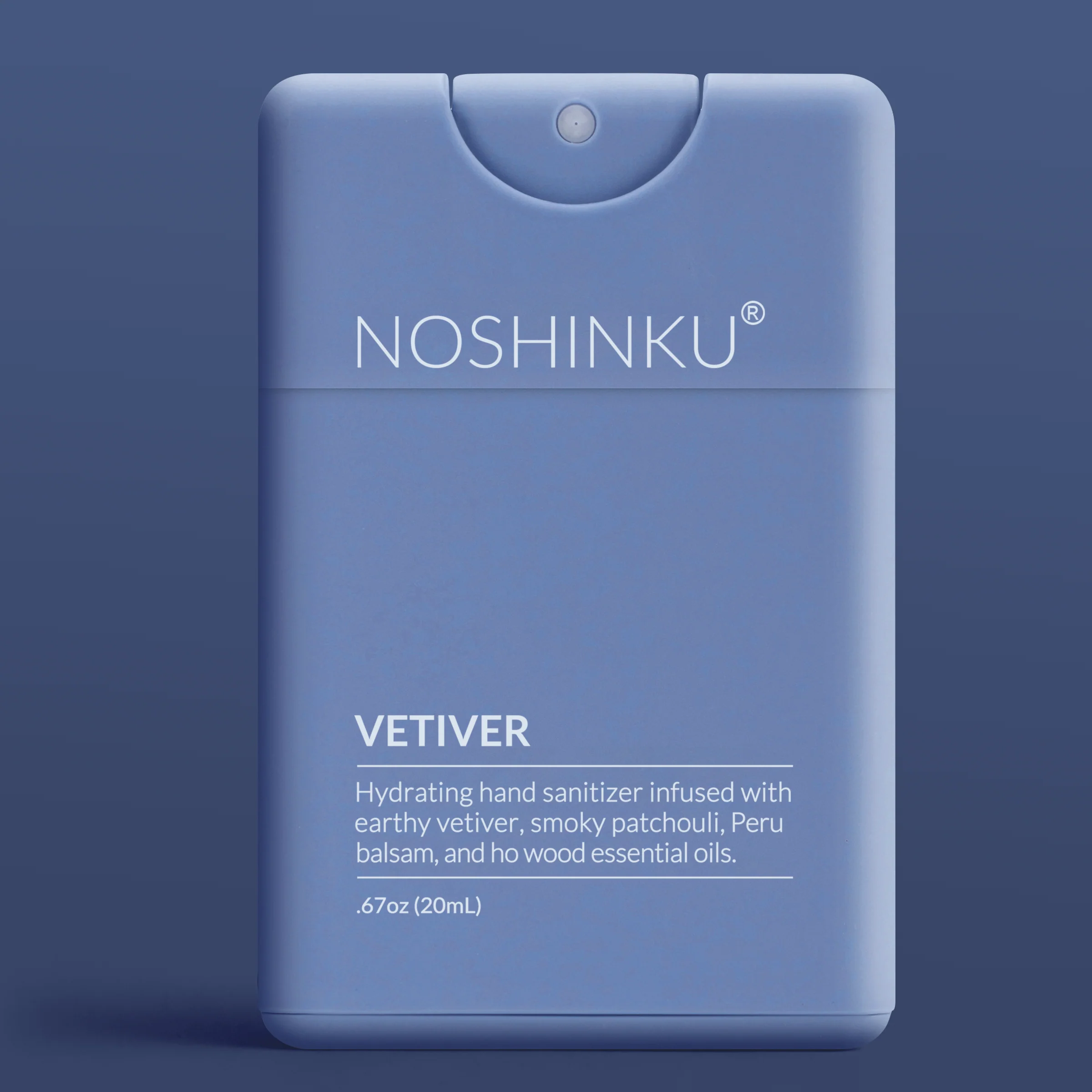 Refillable Vetiver Patchouli Hydrating Pocket Hand Sanitizer