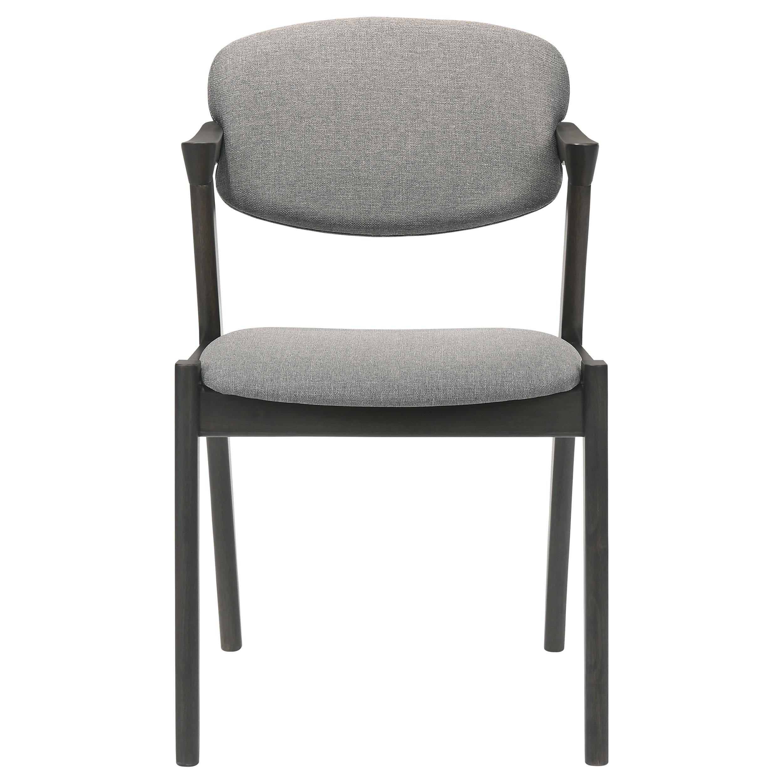 Coaster Furniture Stevie 115112 Padded Wood Dining Arm Chair - Black - Image 2