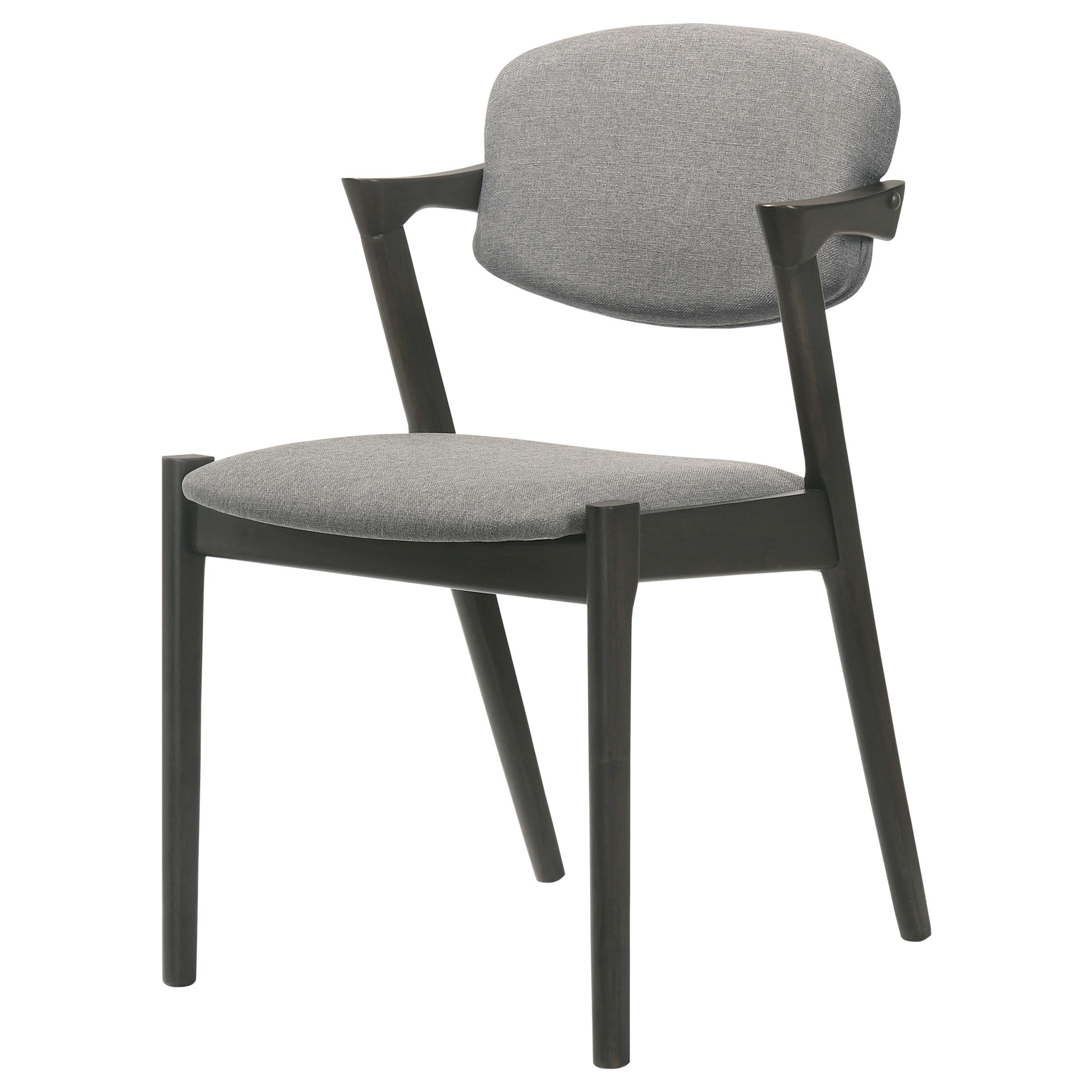 Coaster Furniture Stevie 115112 Padded Wood Dining Arm Chair - Black - Image 3