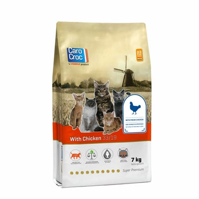 CaroCroc Cat Chicken – Complete cat food with chicken and rice – 2 kg & 7 kg - Image 1