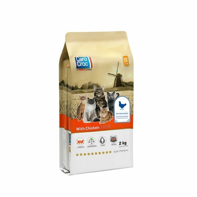 CaroCroc Cat Chicken – Complete cat food with chicken and rice – 2 kg & 7 kg - Image 2