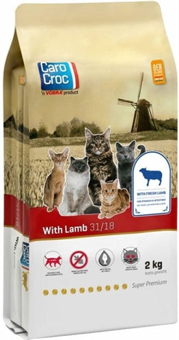 CaroCroc Cat Lamb – Complete cat food with lamb and rice – 2 kg & 7 kg - Image 2