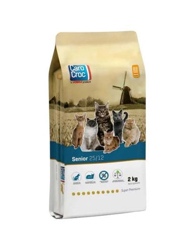 CaroCroc Cat Senior – Complete food with lamb and rice – 2 kg