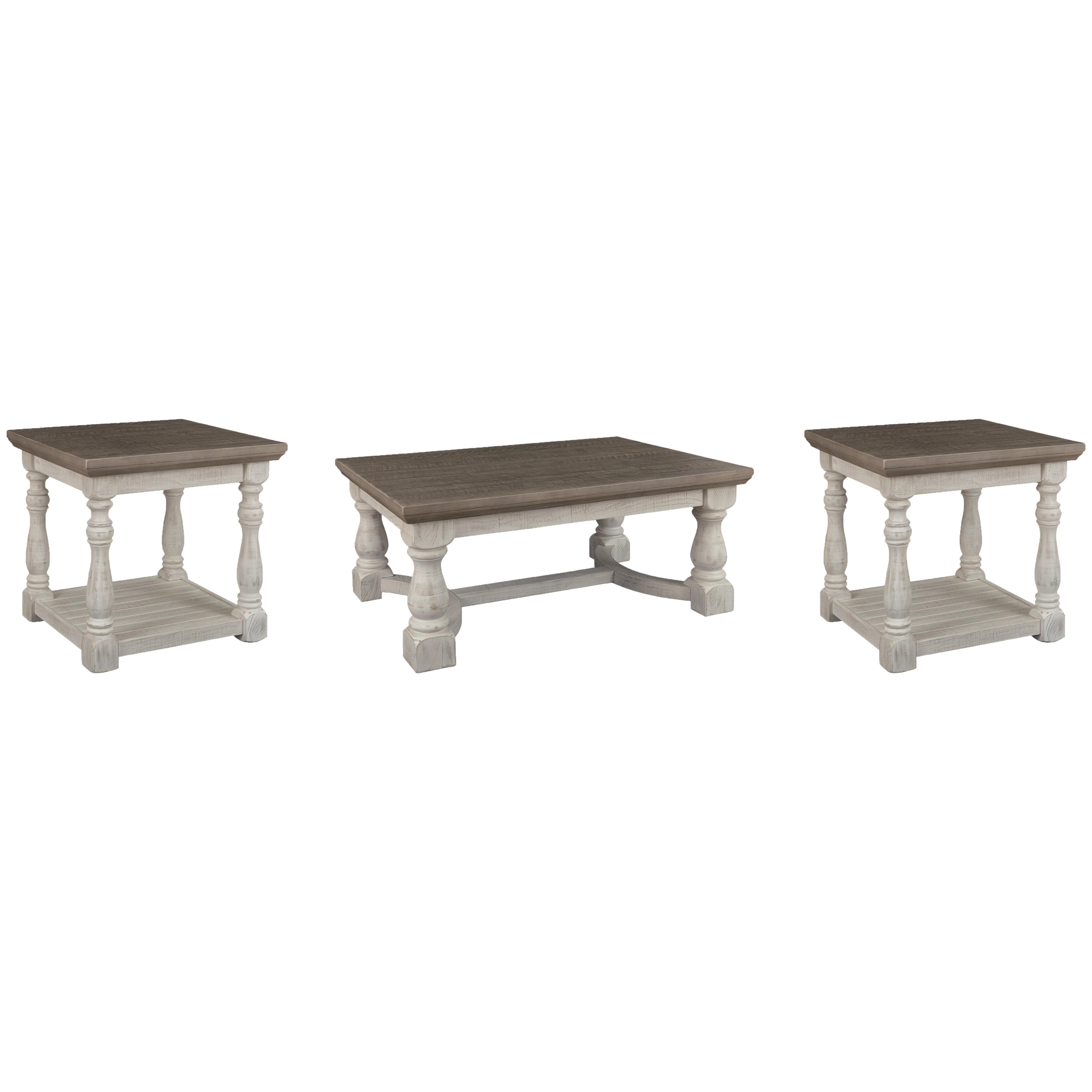 Signature Design by Ashley Havalance T814T1 Coffee Table and 2 End Tables - Image 1