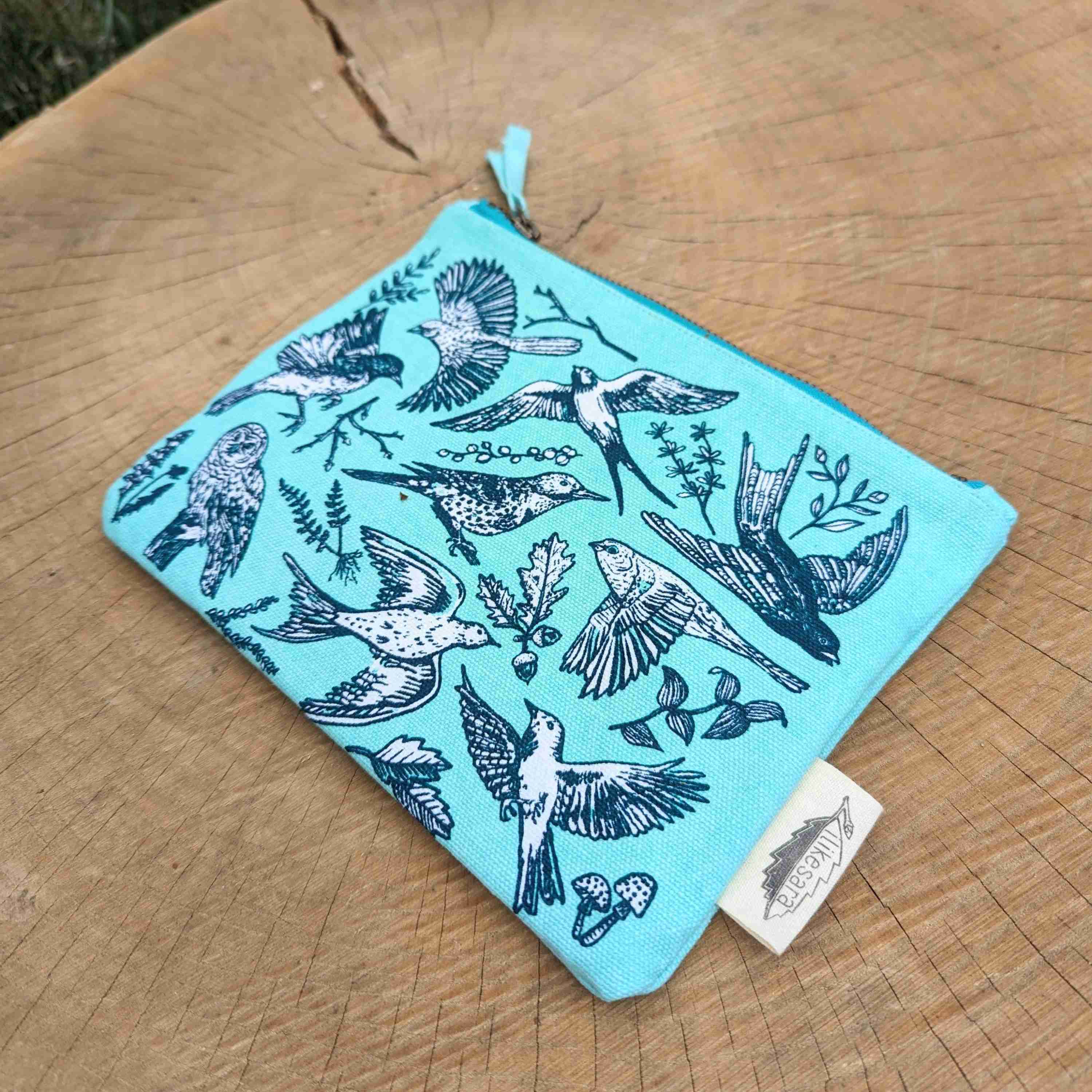 Zippered pouch | birds - Image 3