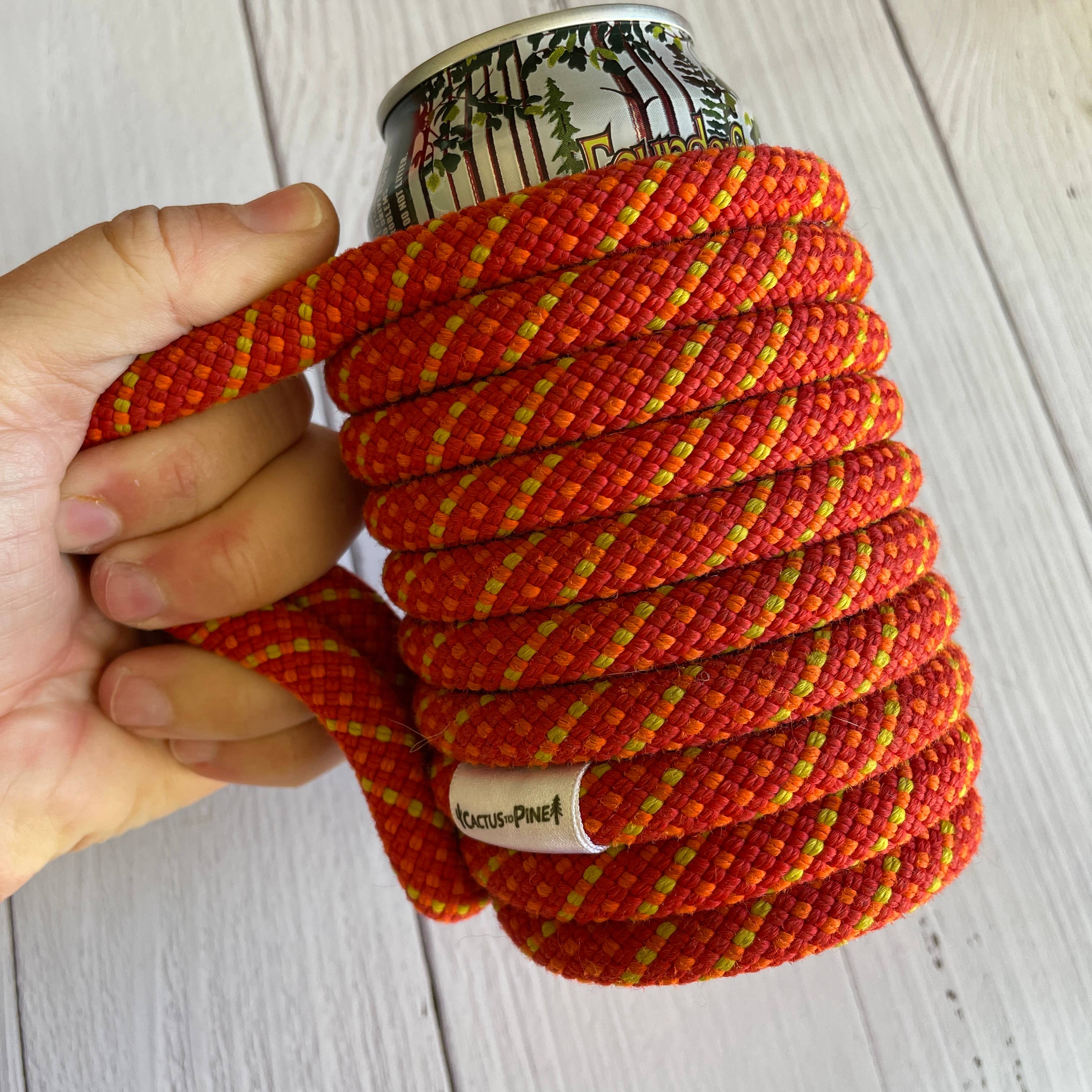 Can Cozie - Upcycled Rock Climbing Rope - Image 2