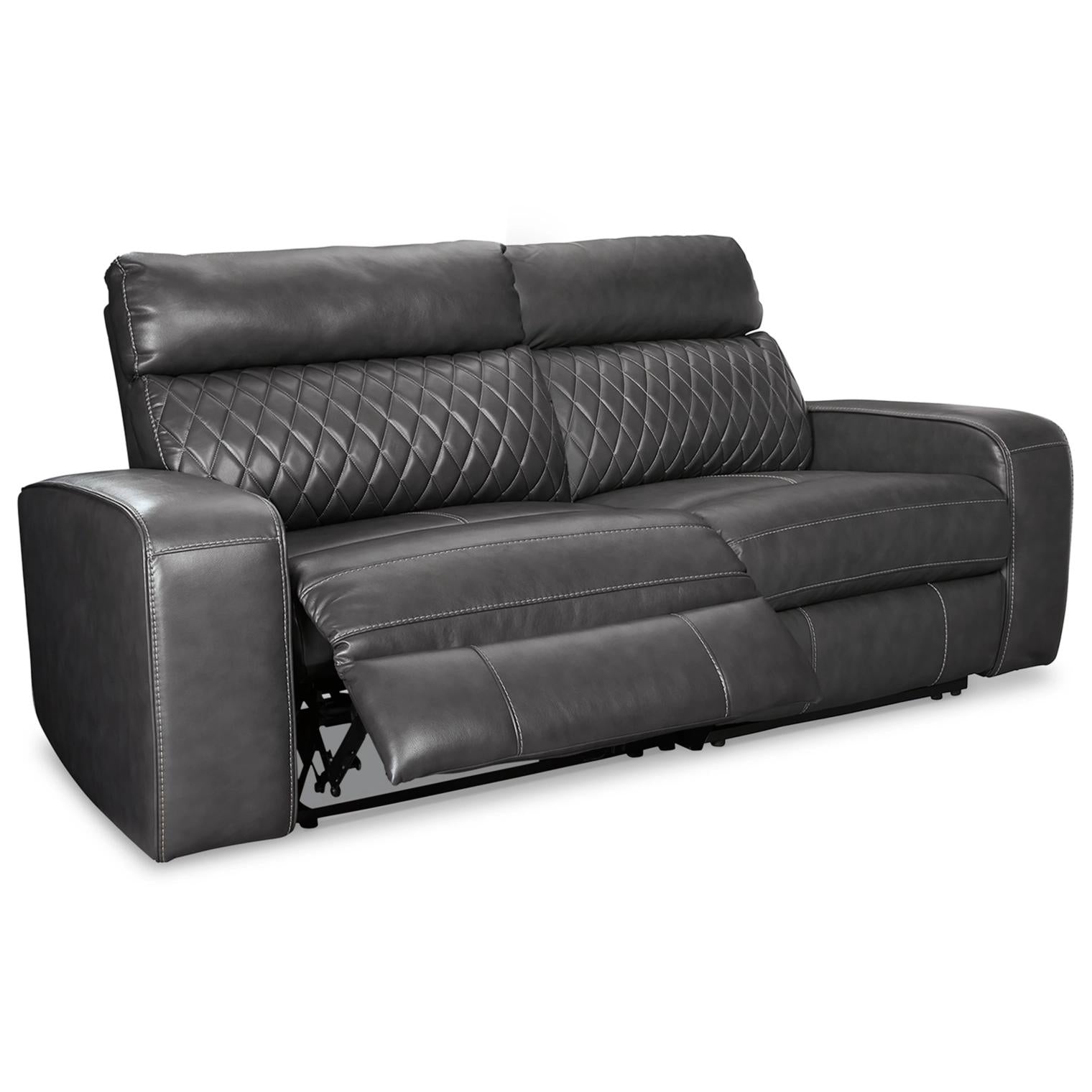 Signature Design by Ashley Samperstone 55203S5 2 pc Power Reclining Sectional - Image 1
